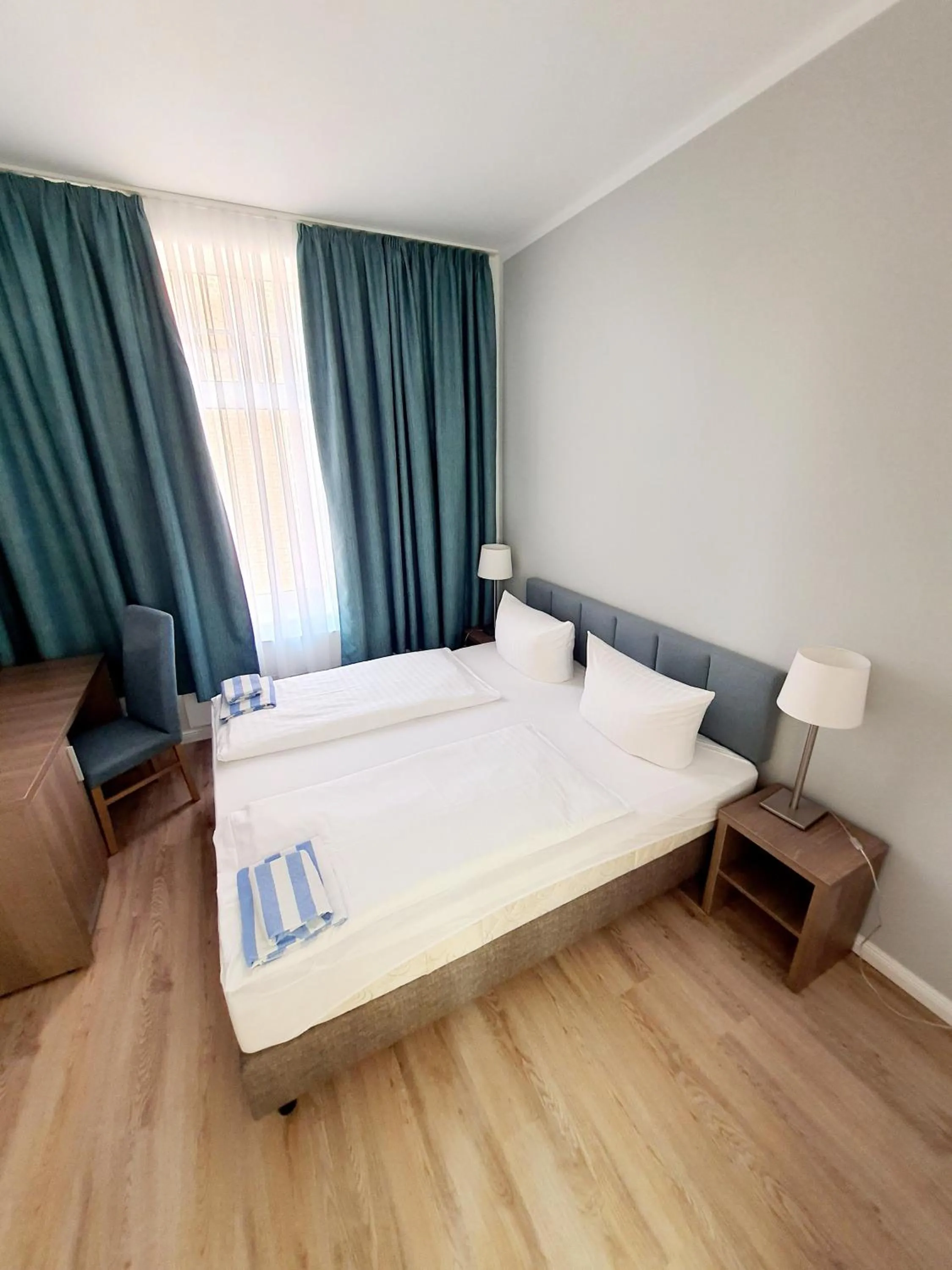 Bed in Pension Apostel