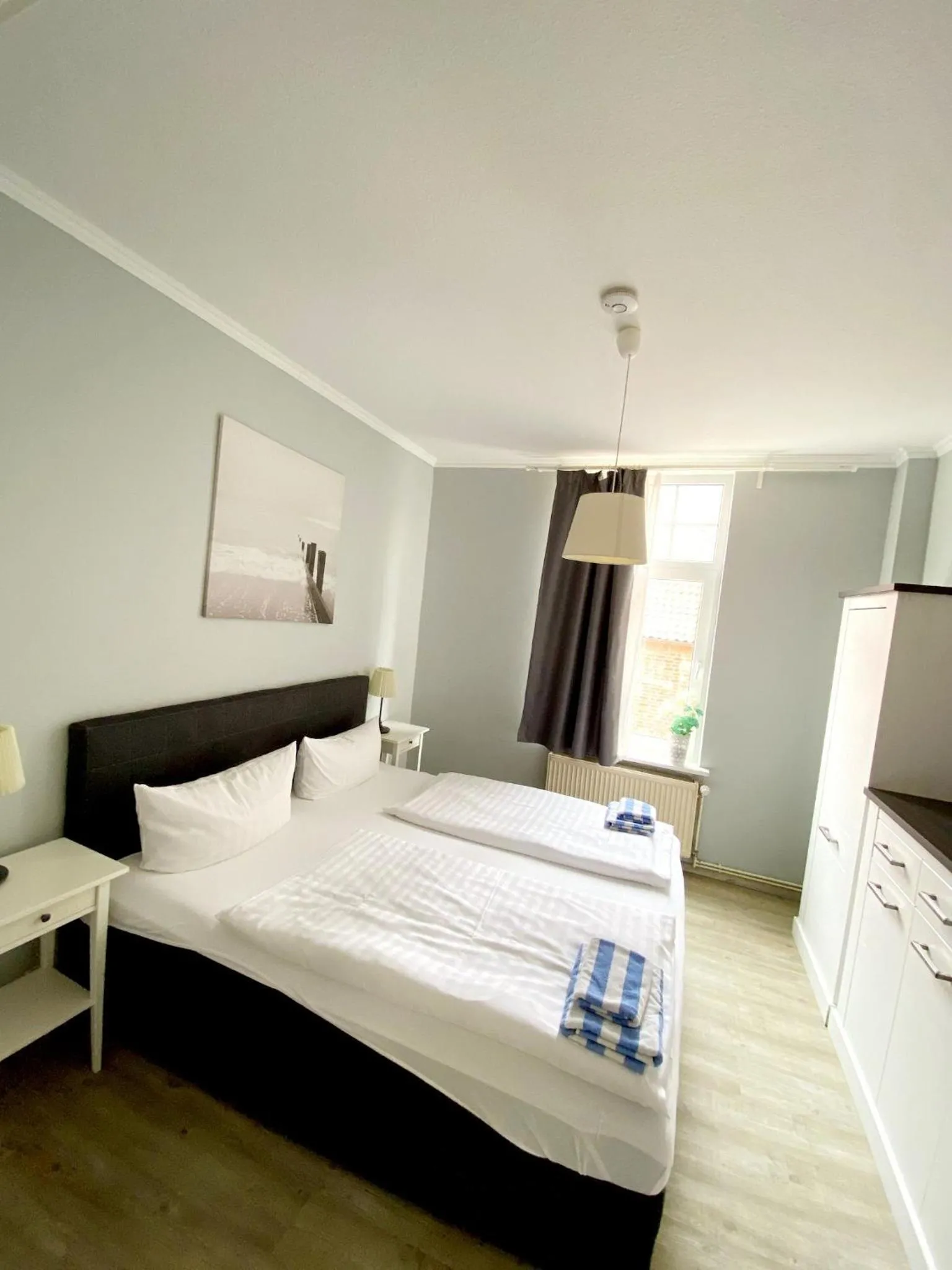 Bed in Pension Apostel
