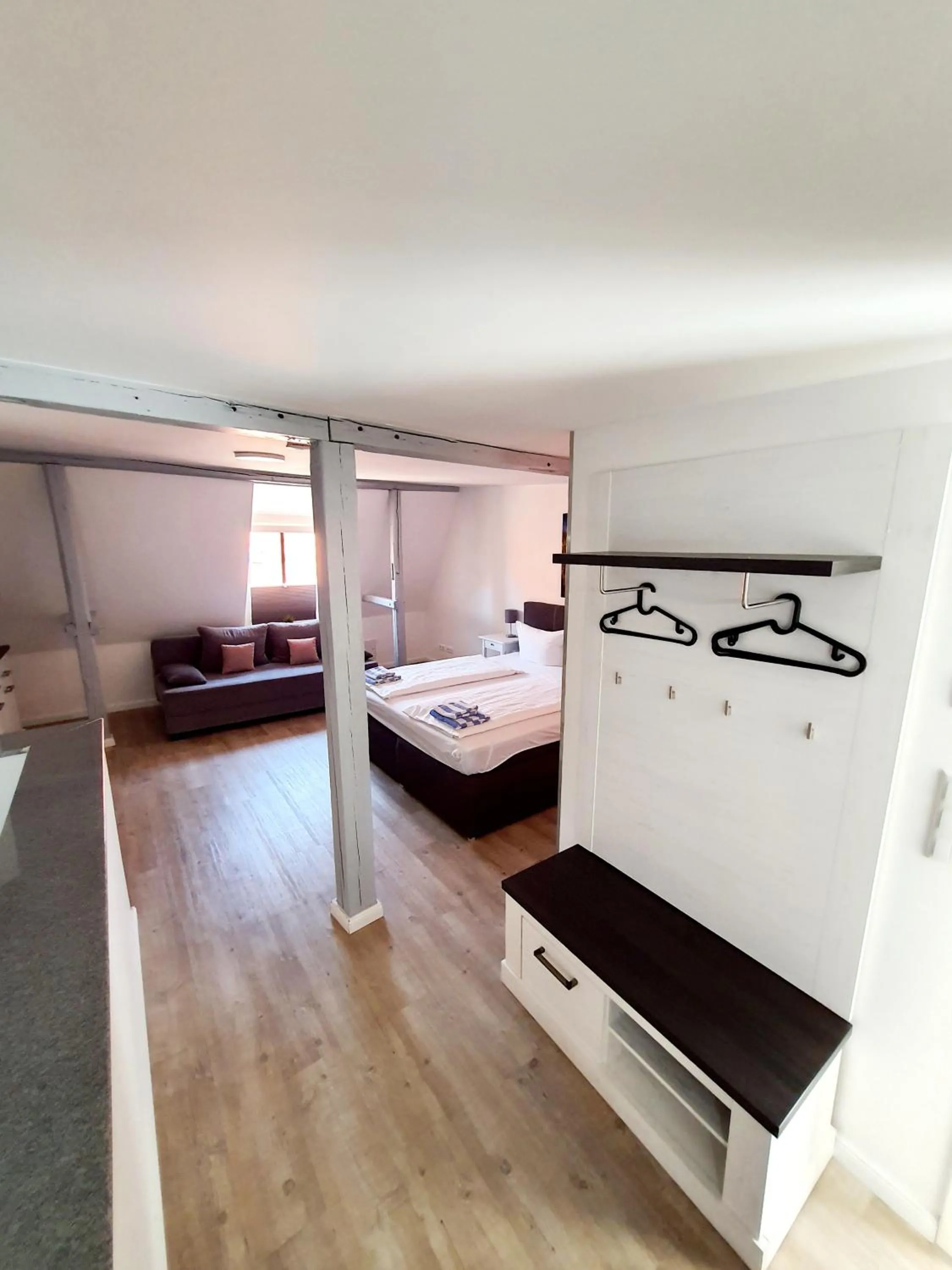 Bed in Pension Apostel