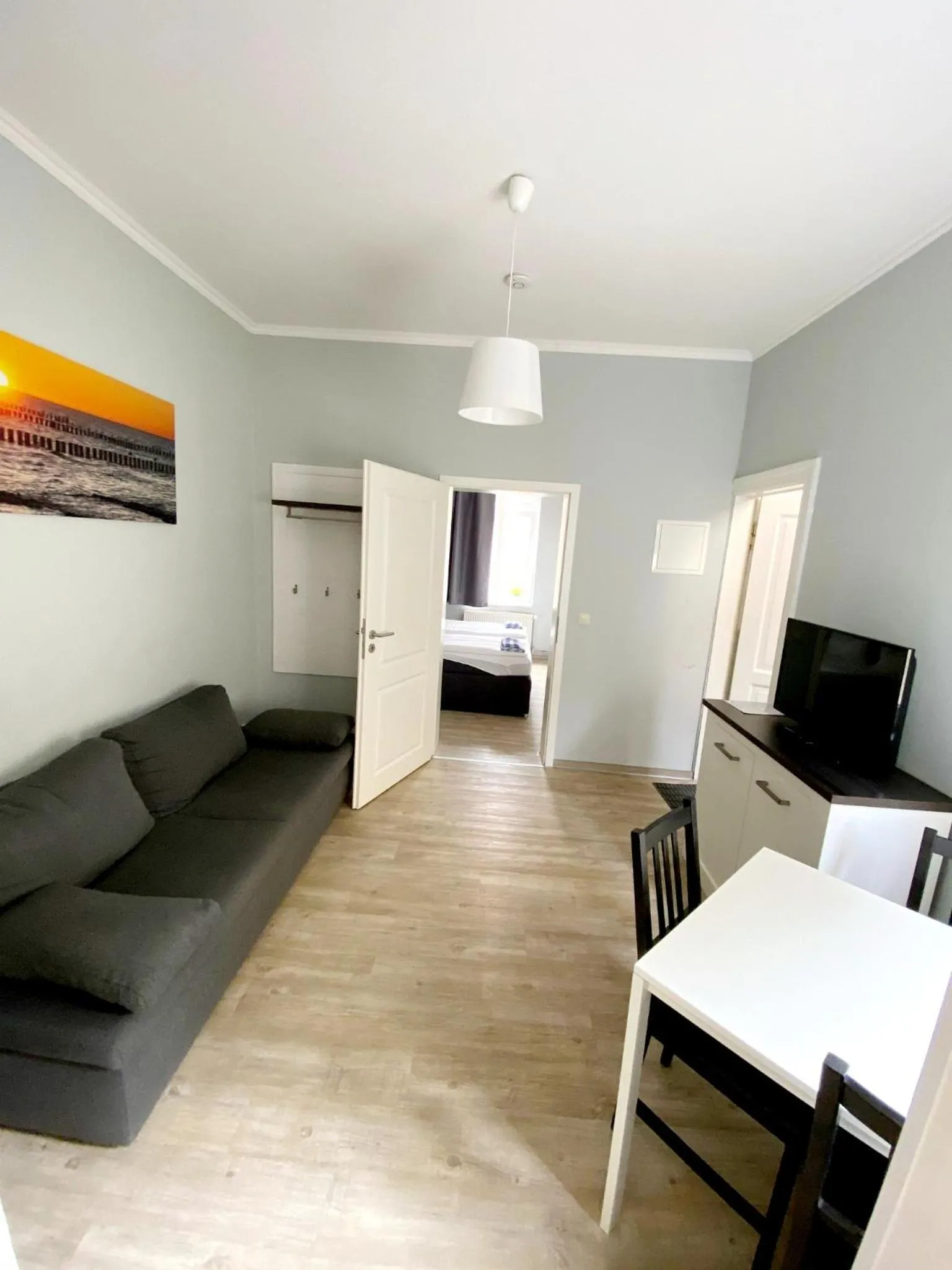 Bed in Pension Apostel