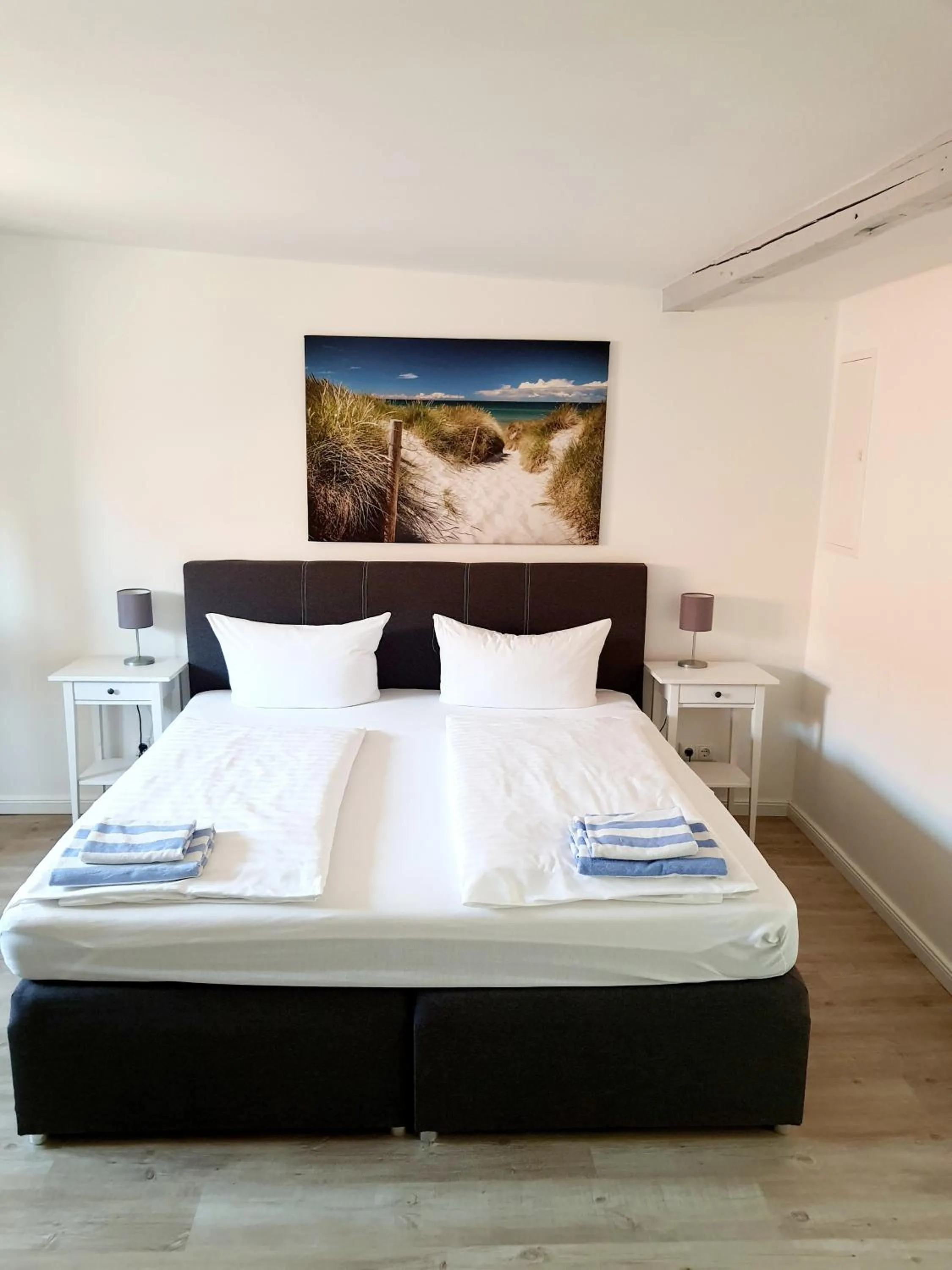 Bed in Pension Apostel