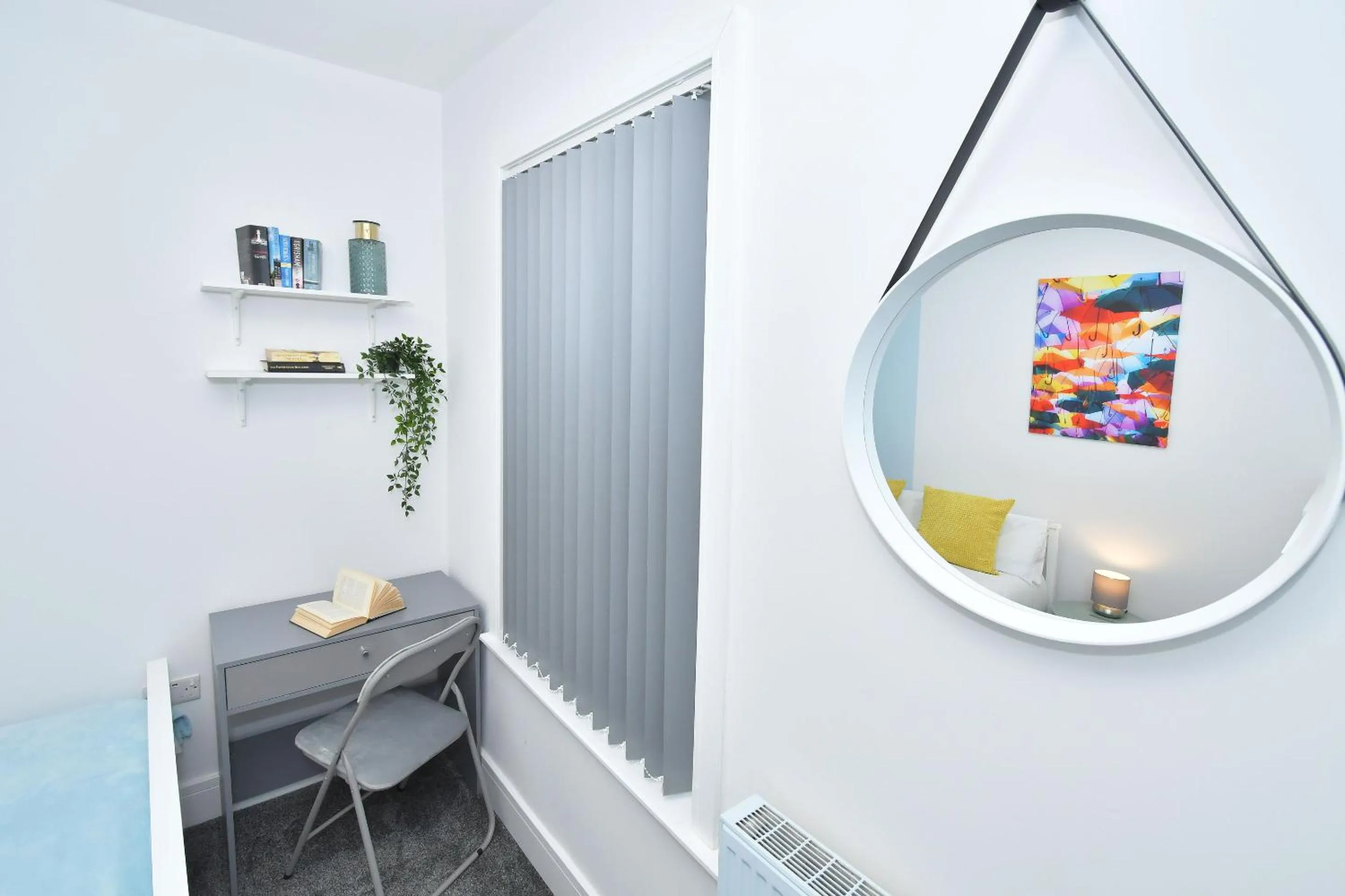 Bedroom in Townhouse @ 42 Minshull New Road Crewe