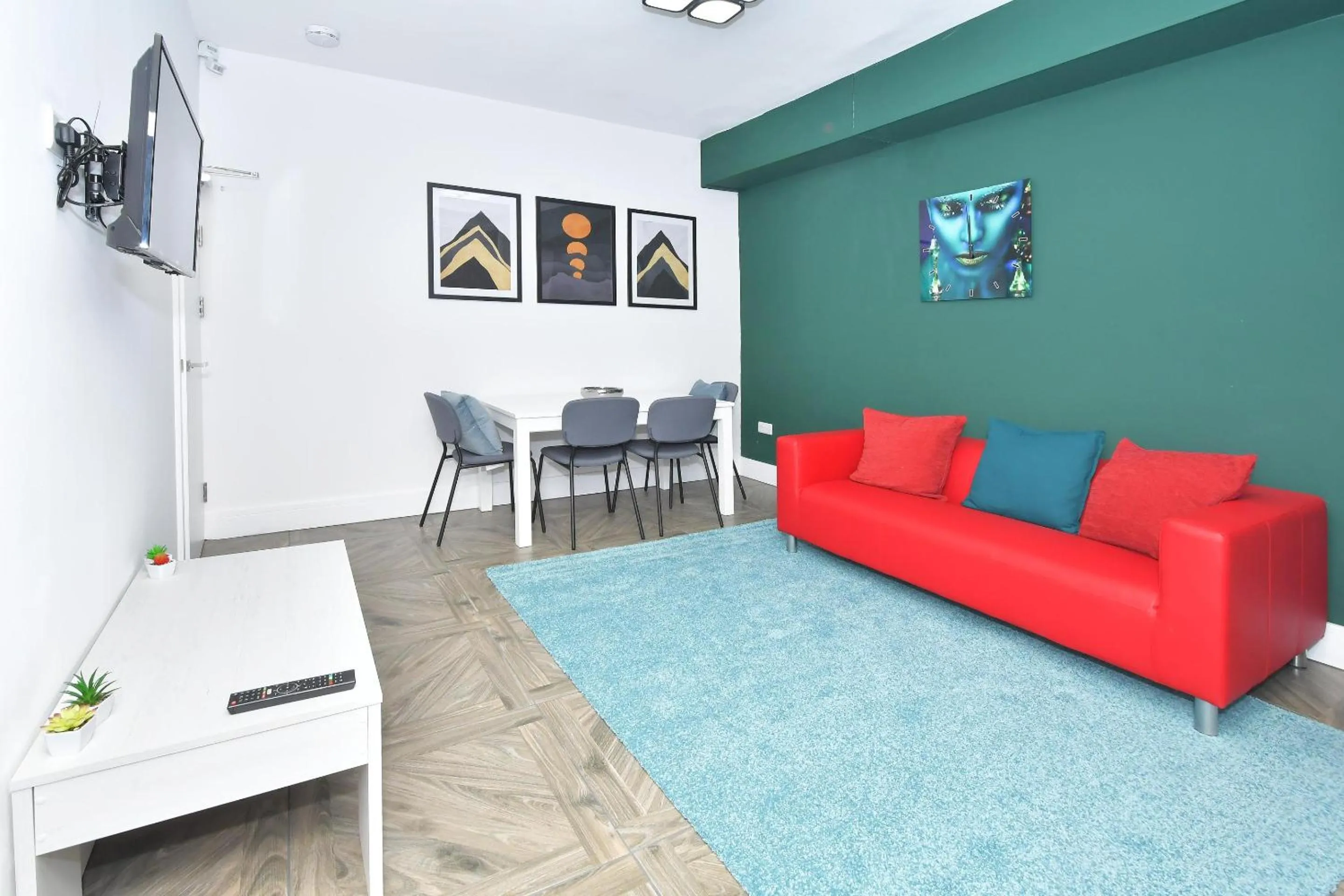 Bedroom in Townhouse @ 42 Minshull New Road Crewe