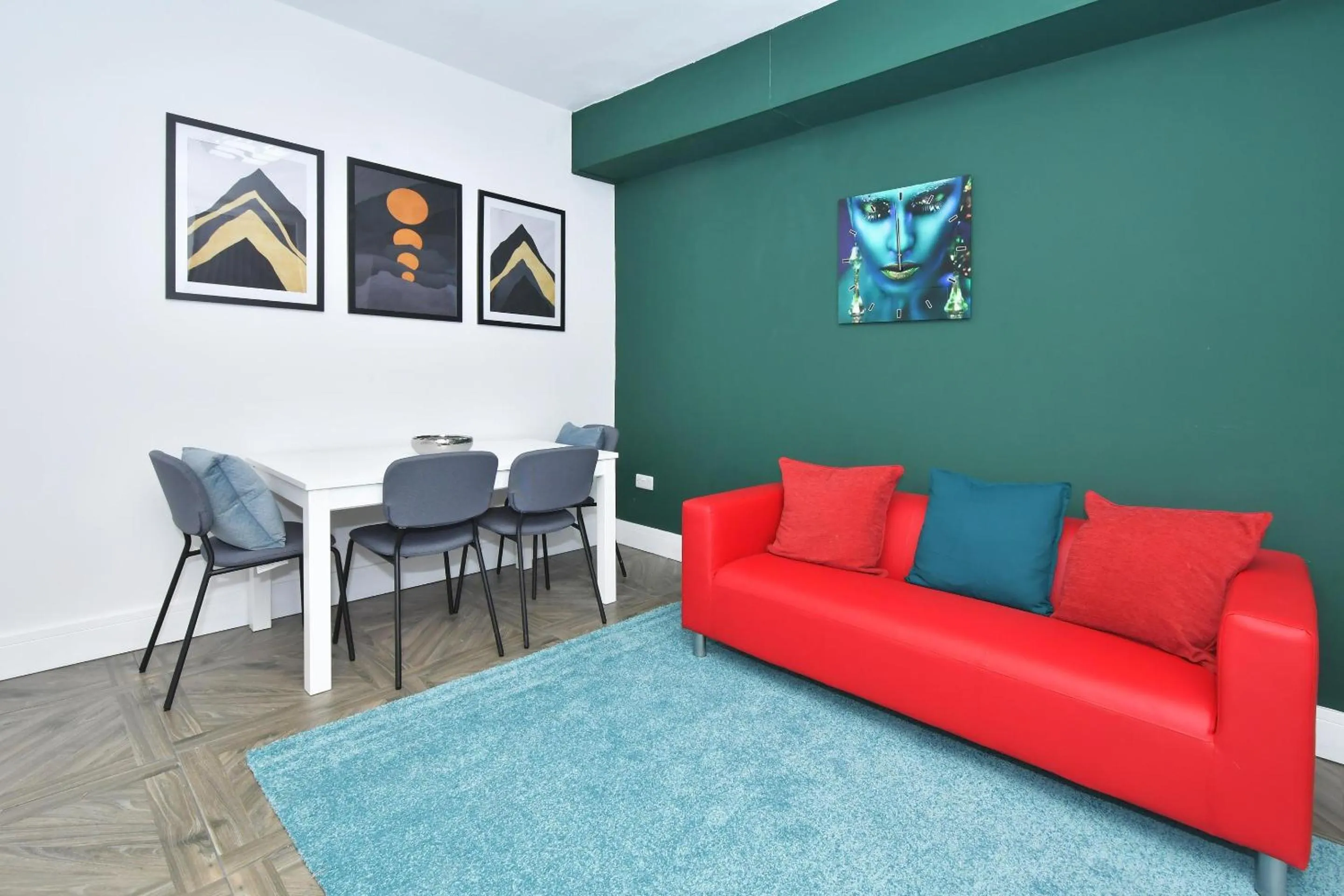 Bedroom in Townhouse @ 42 Minshull New Road Crewe