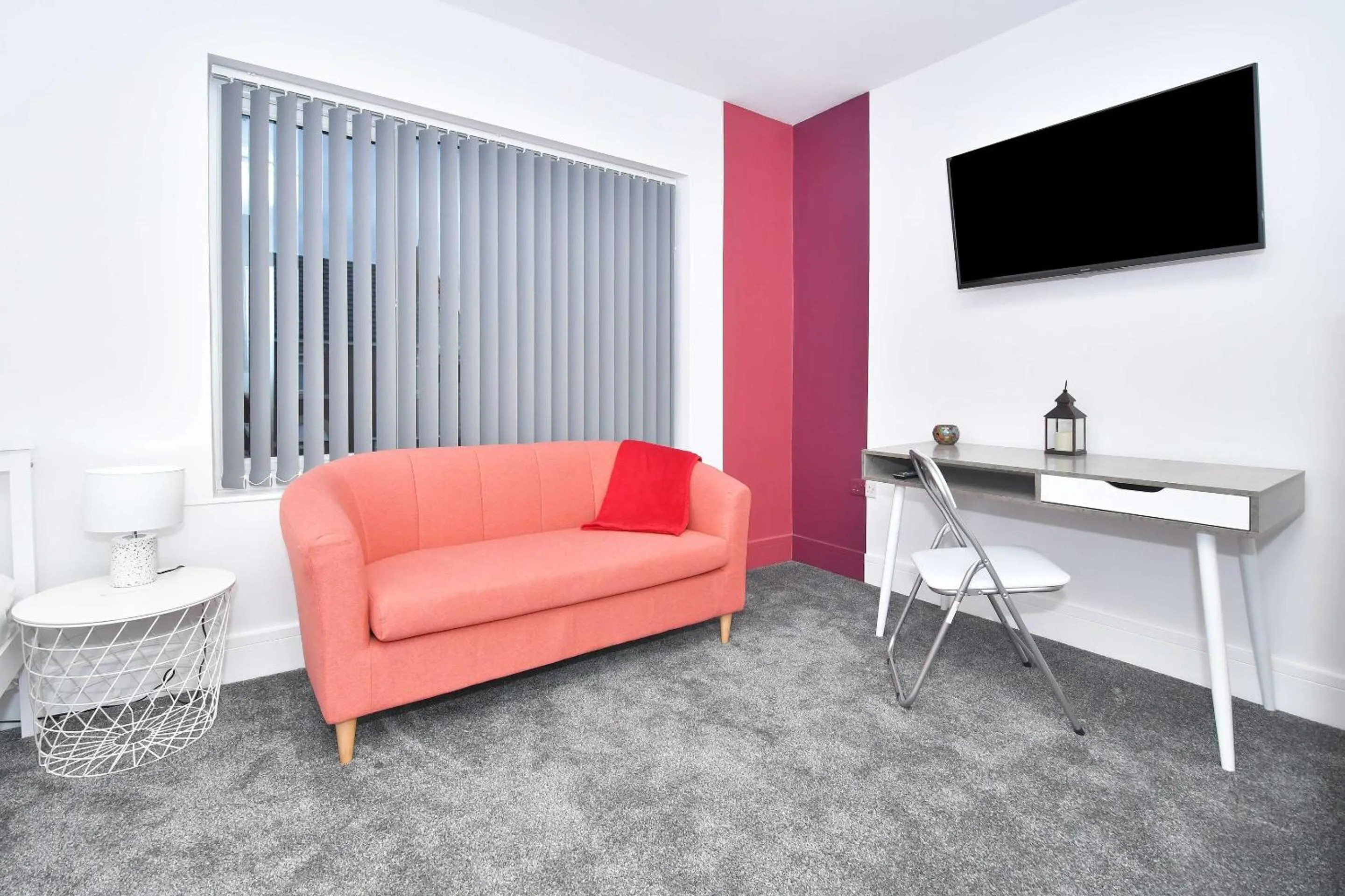 Bedroom in Townhouse @ 42 Minshull New Road Crewe