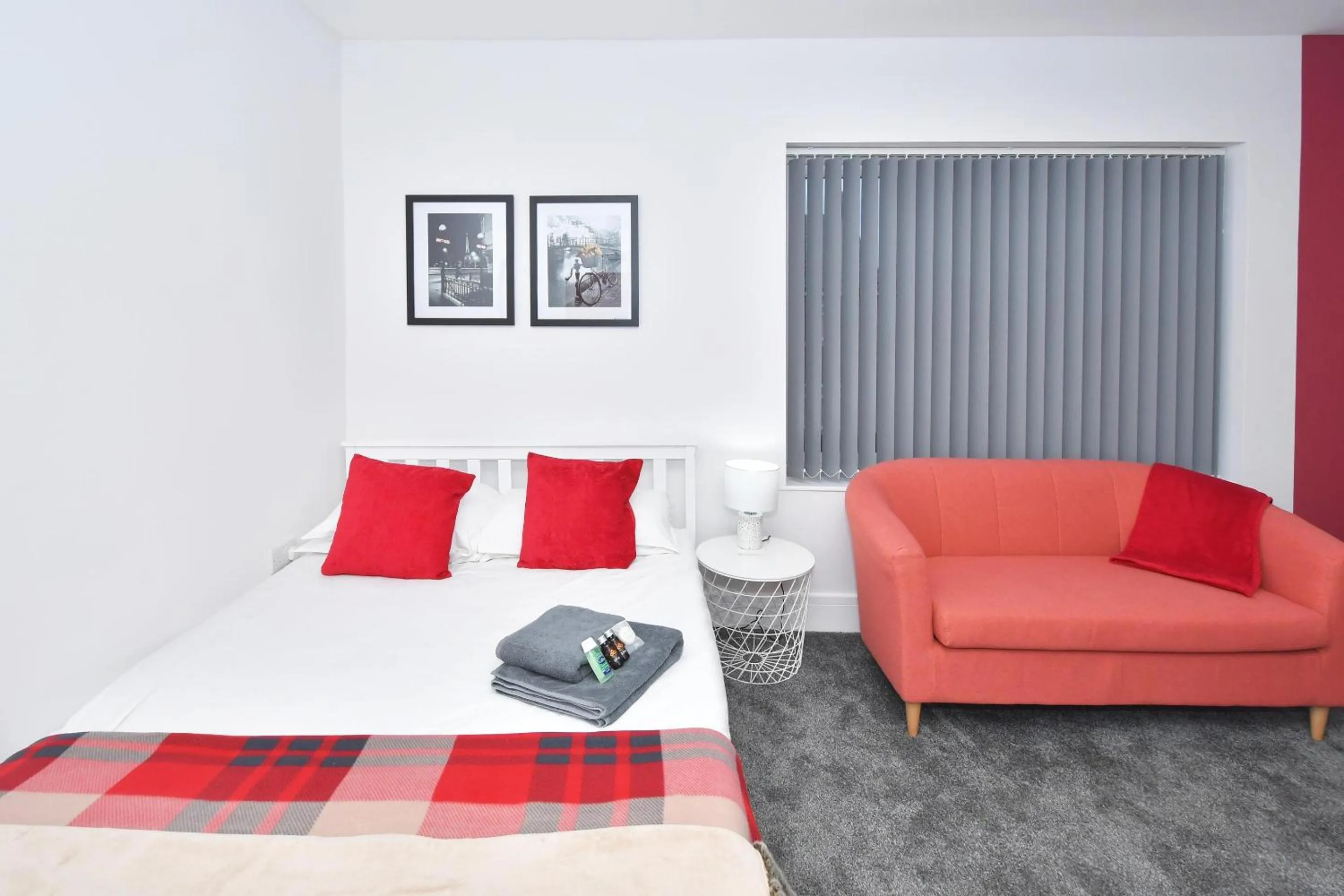 Bedroom in Townhouse @ 42 Minshull New Road Crewe