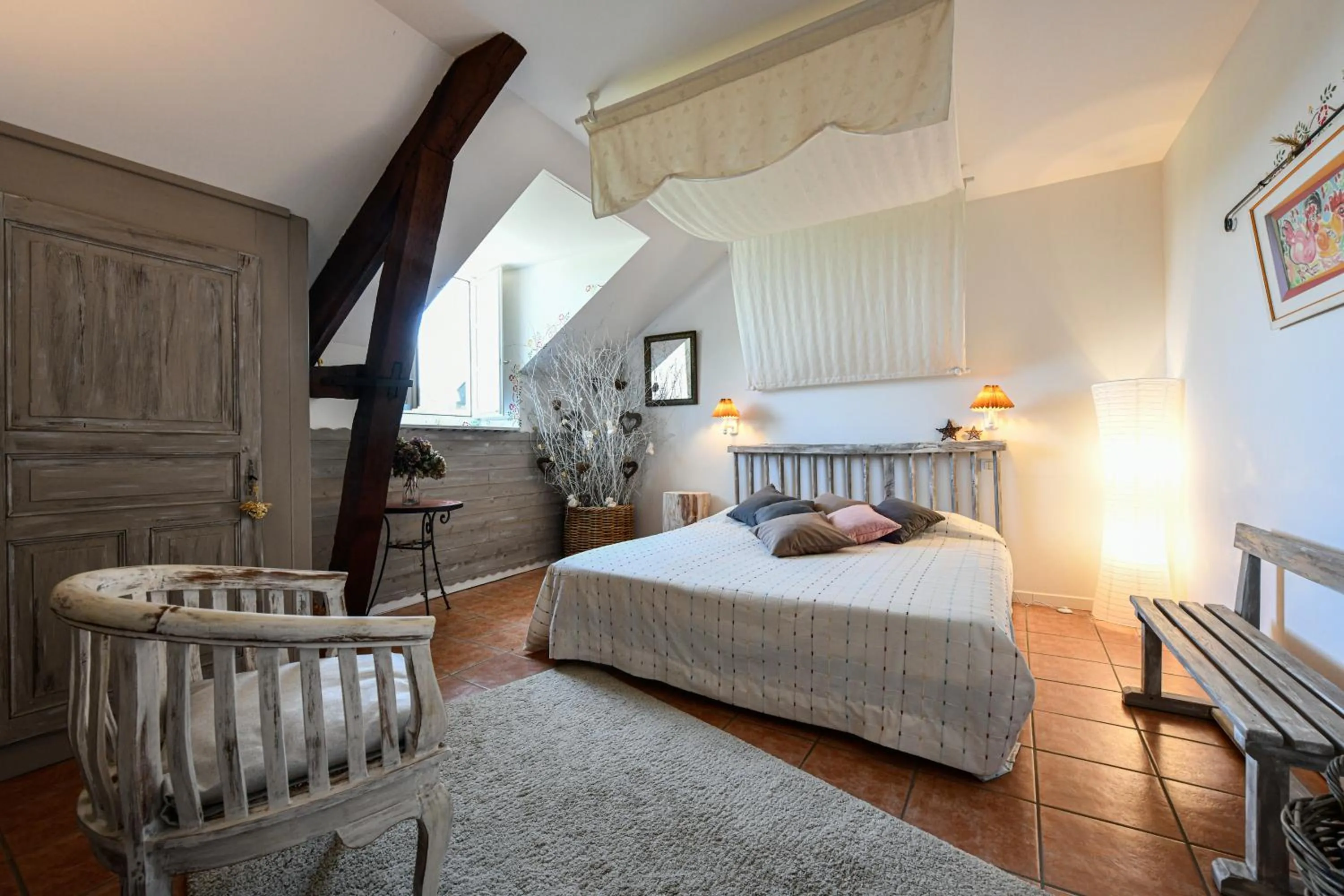 Bed in La Ferme Dagué