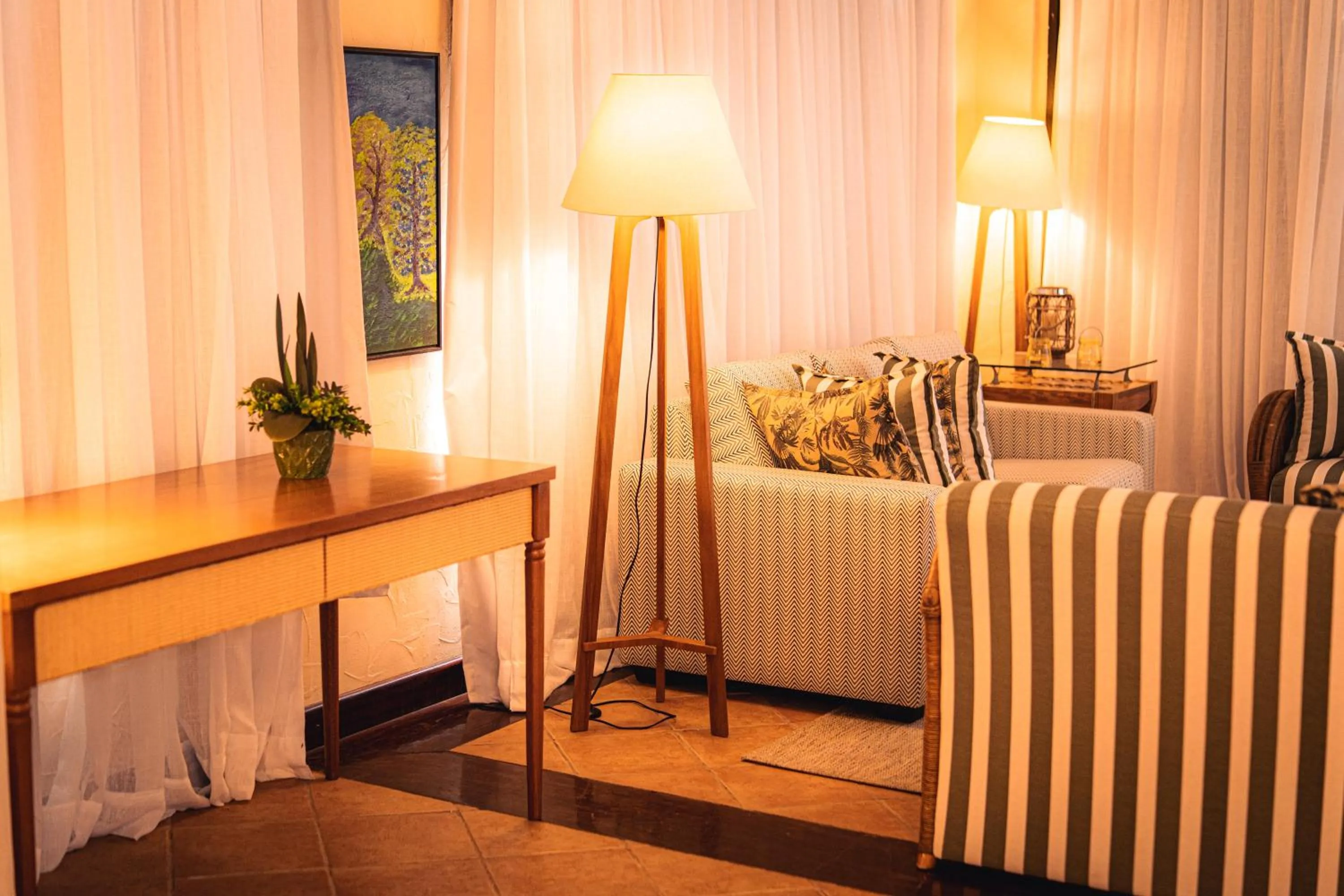 Living room in Sun City Rota das Emoções