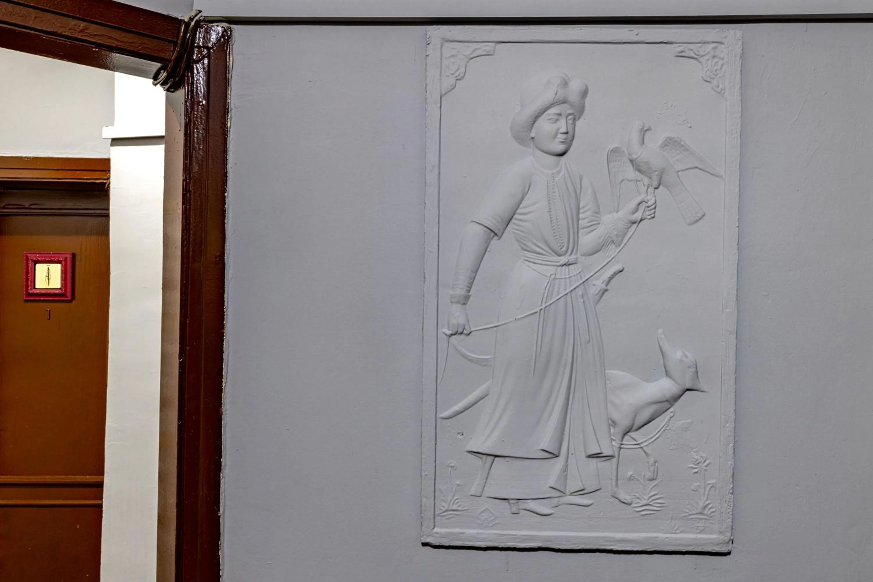 Decorative detail in Bahaus Guesthouse Hostel