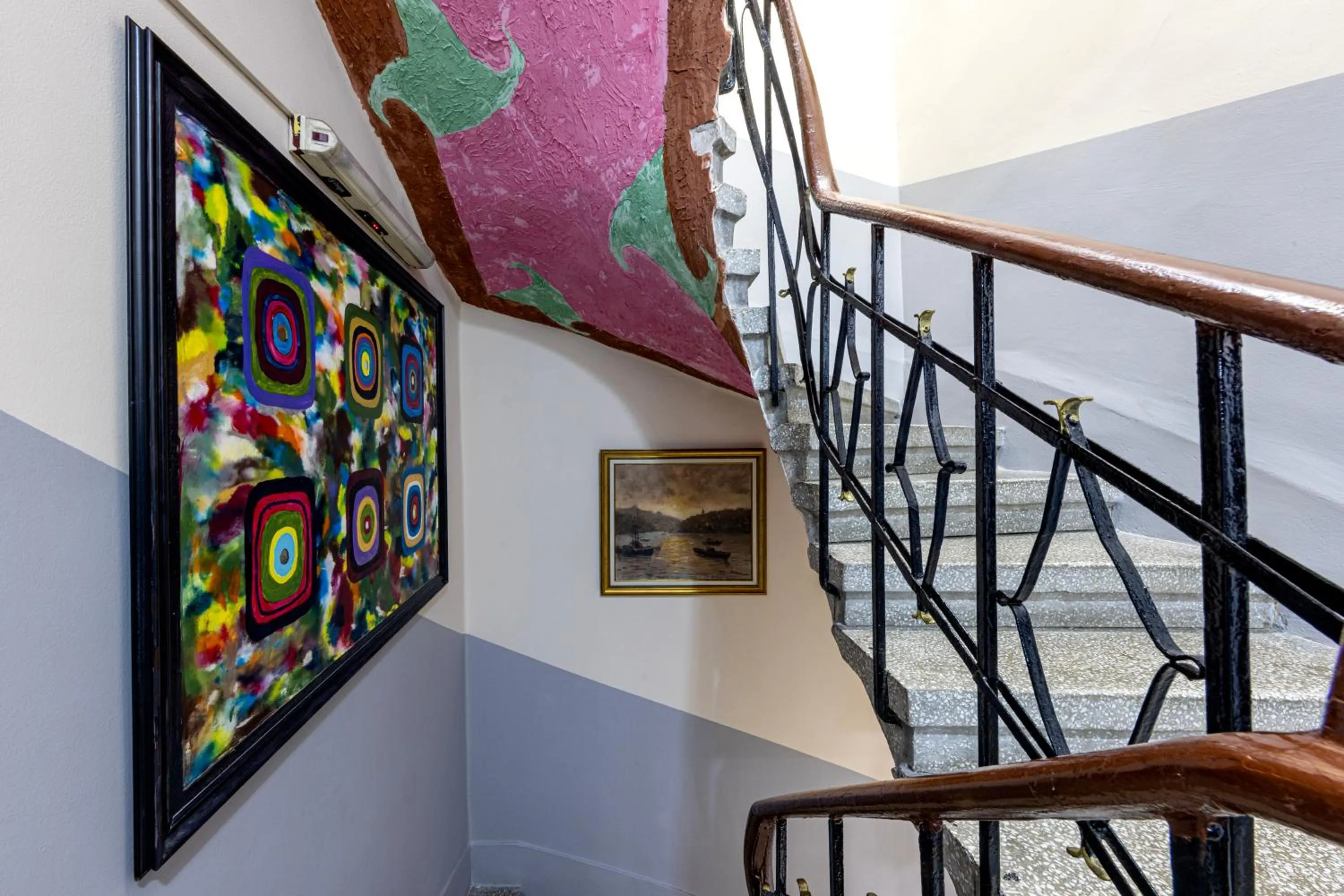 Decorative detail in Bahaus Guesthouse Hostel