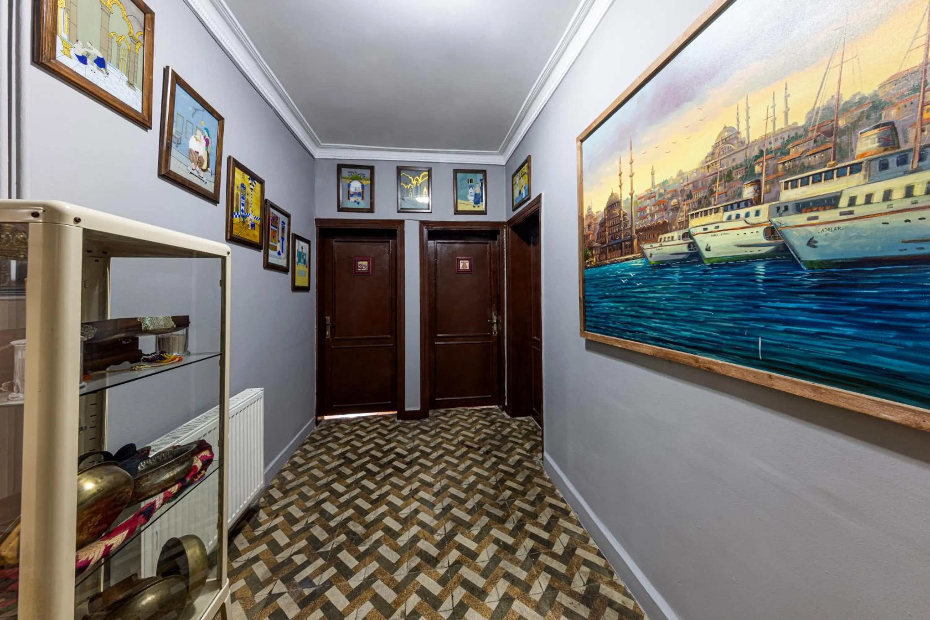 Decorative detail in Bahaus Guesthouse Hostel