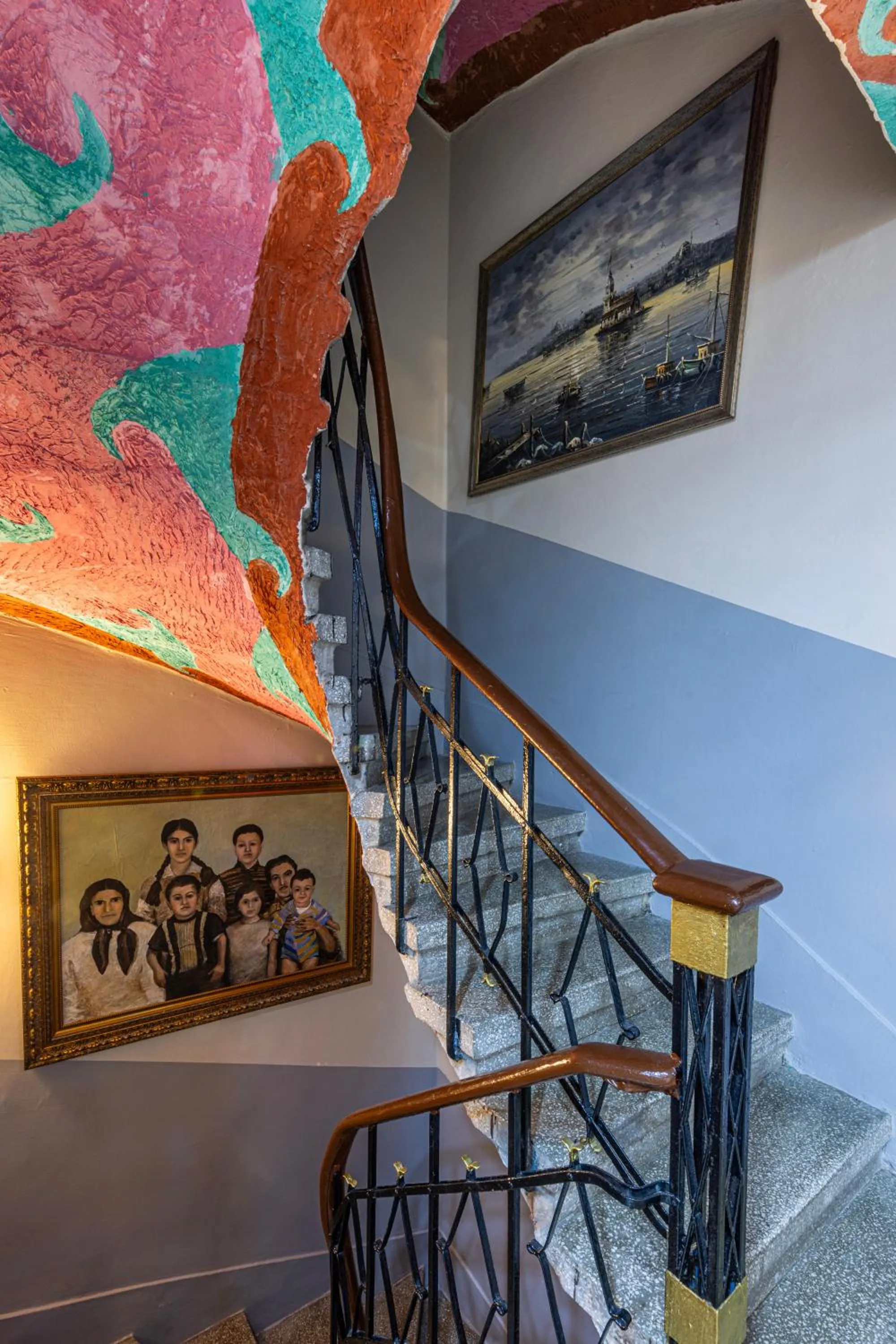 Decorative detail in Bahaus Guesthouse Hostel