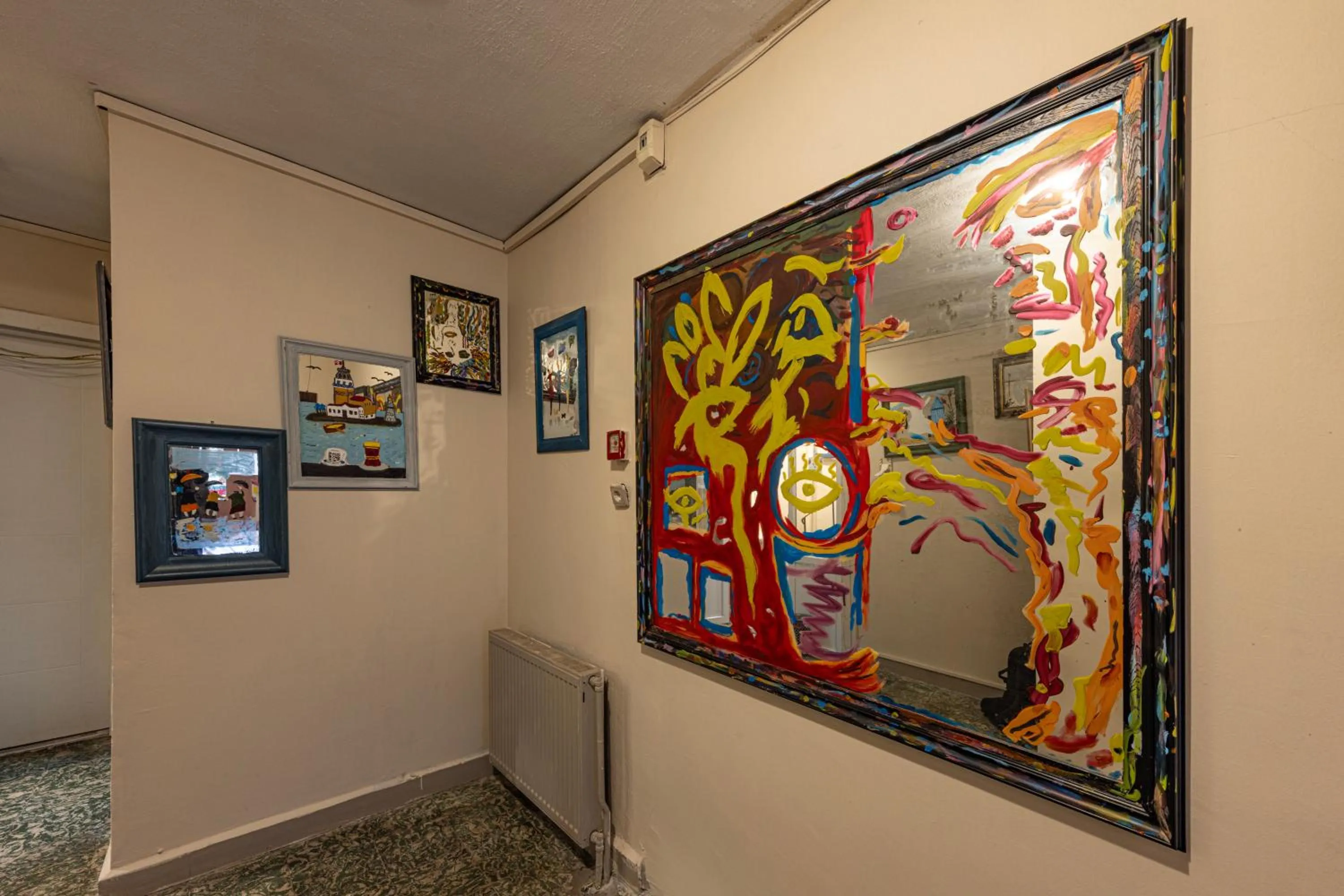 Decorative detail in Bahaus Guesthouse Hostel