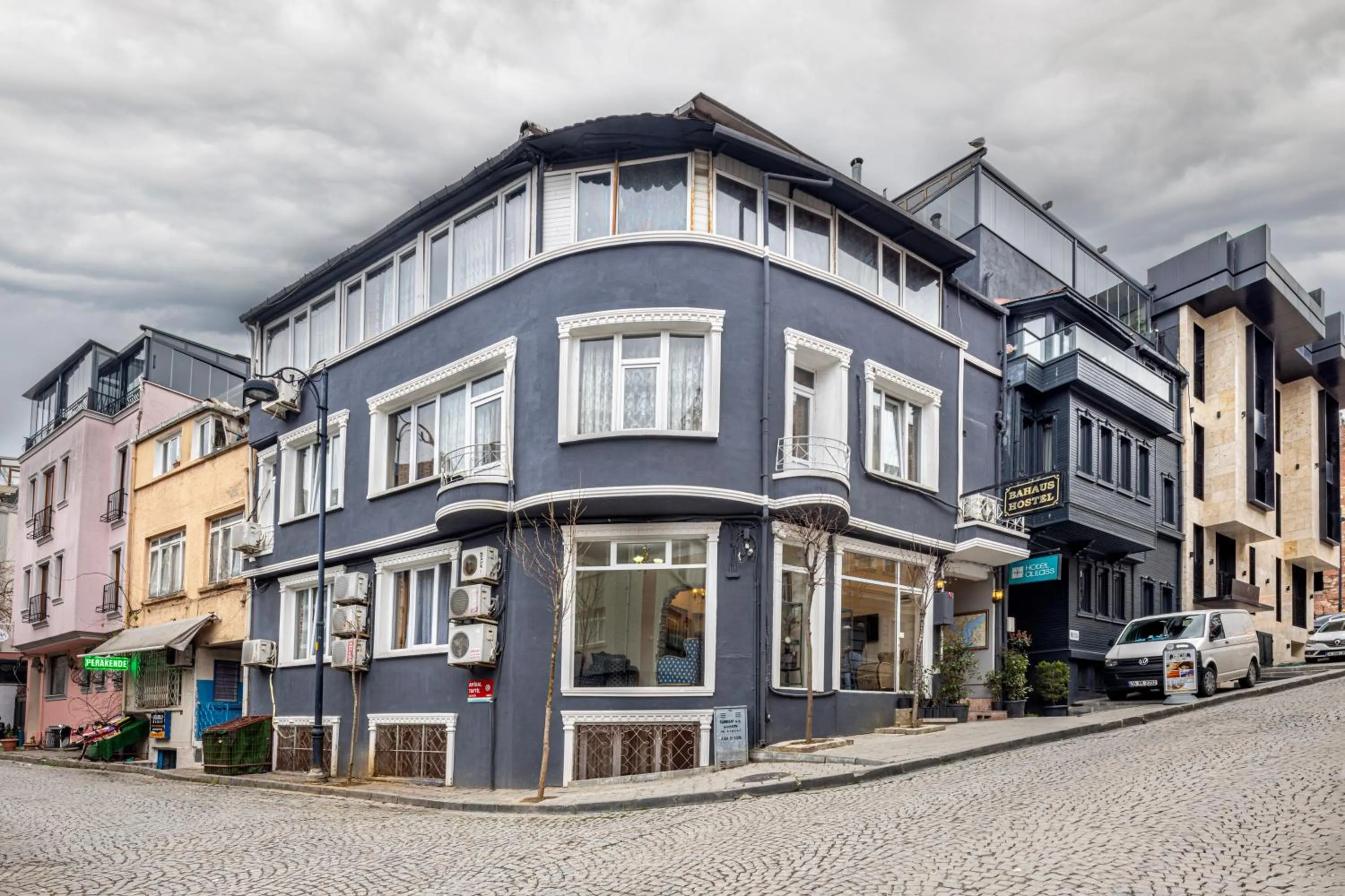 Property building in Bahaus Guesthouse Hostel