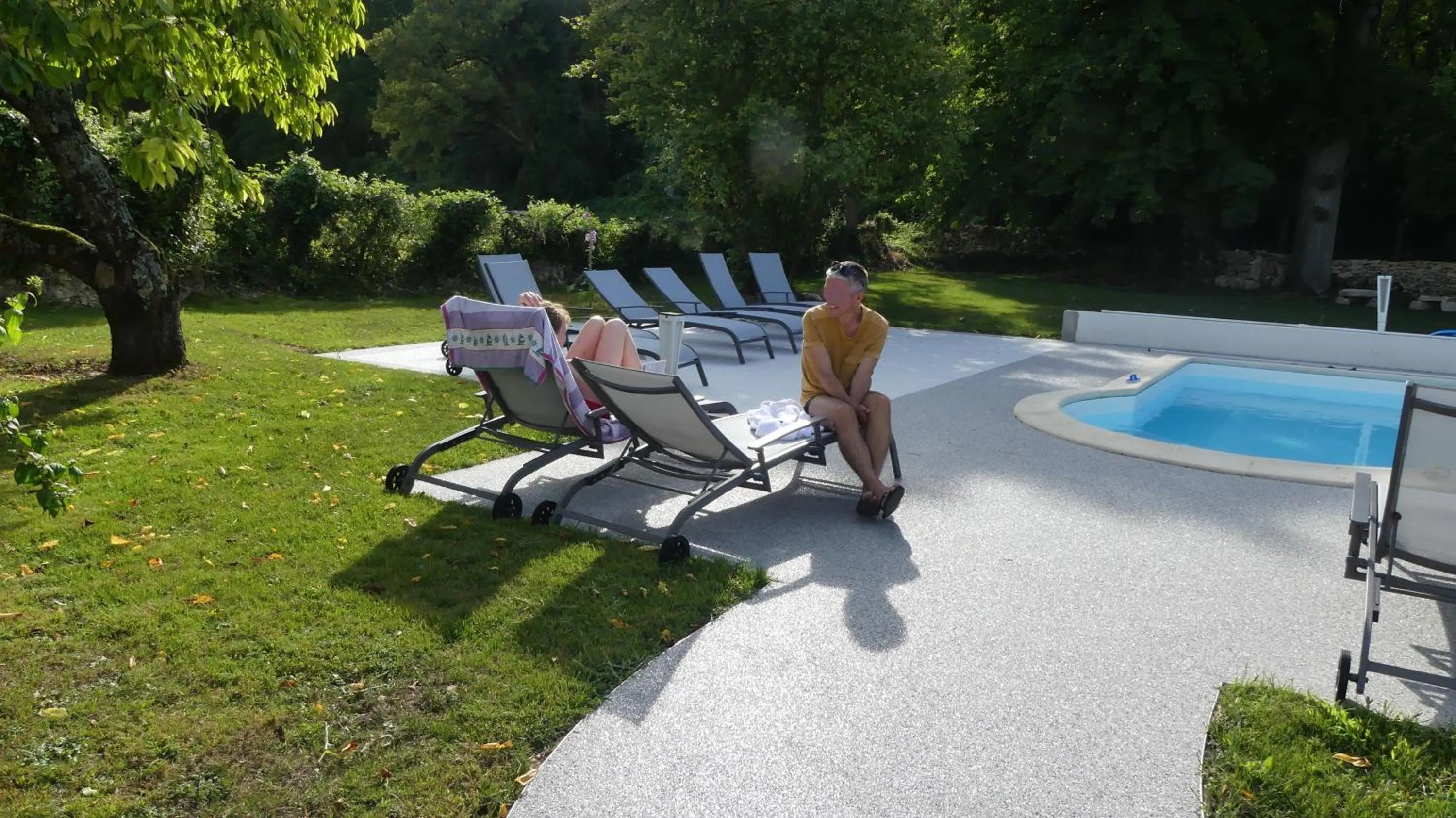 Swimming pool in Campagne Océan