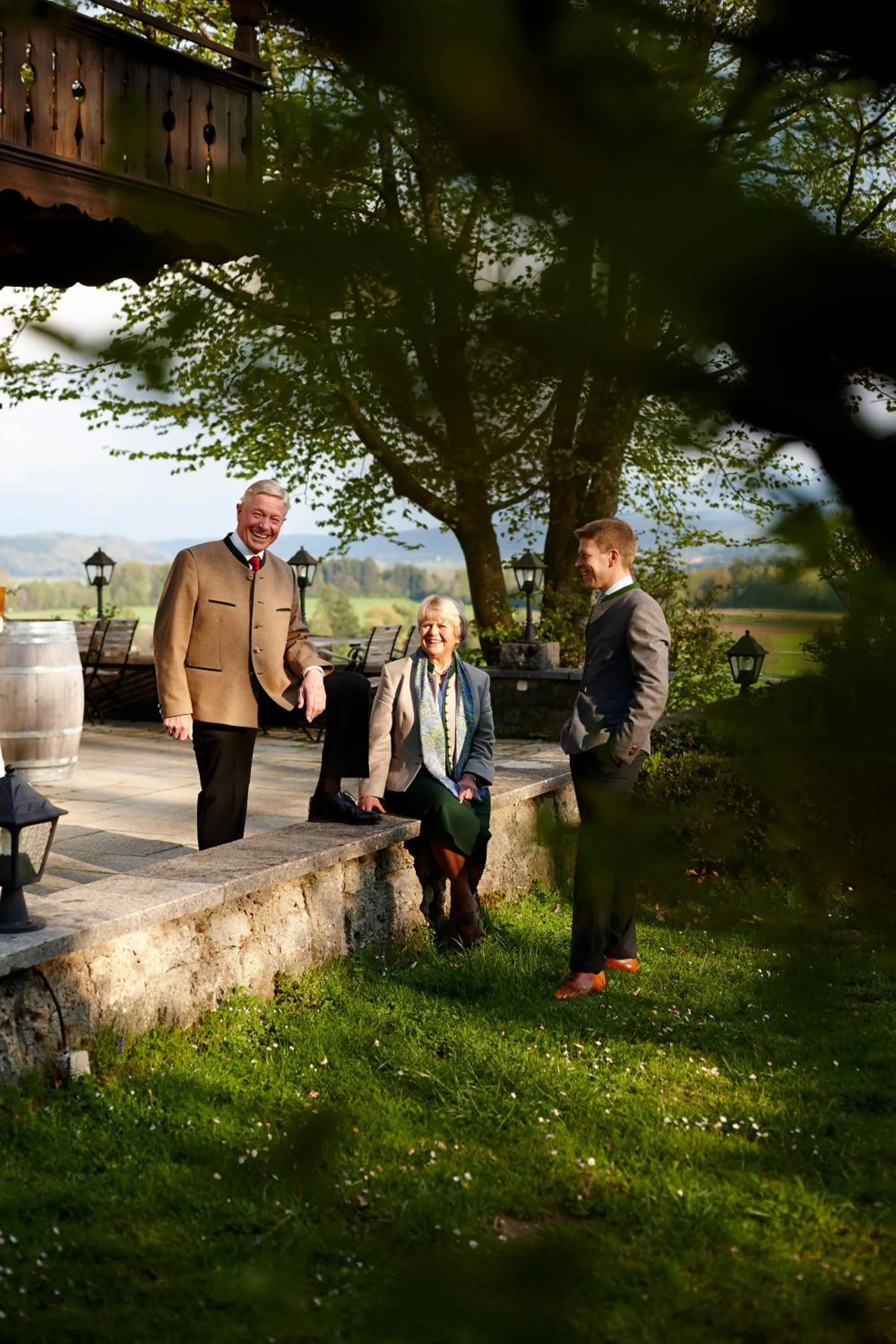 Family in Aschbacher Hof
