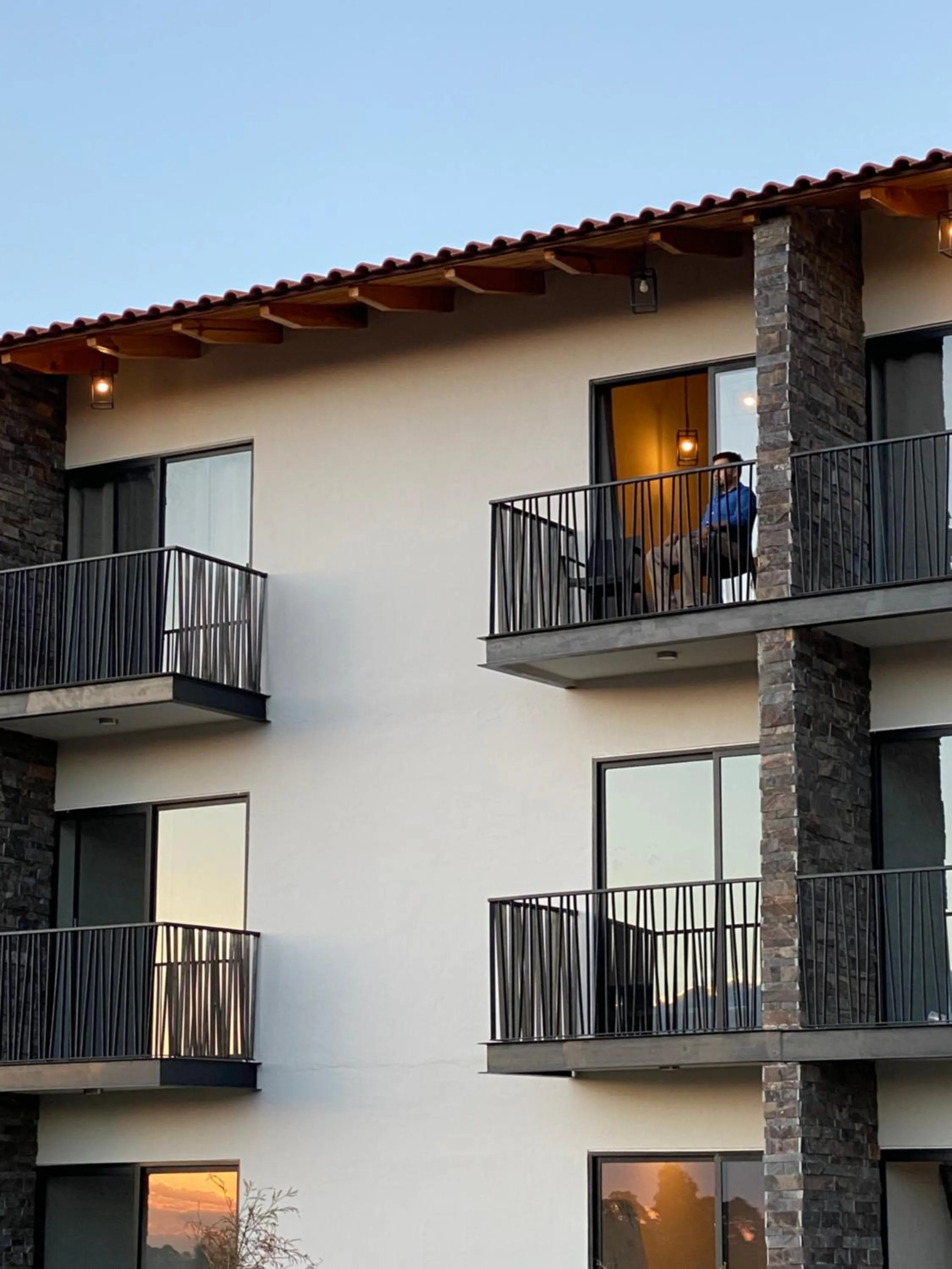 Facade/entrance in Hotel Quinta del Bosque