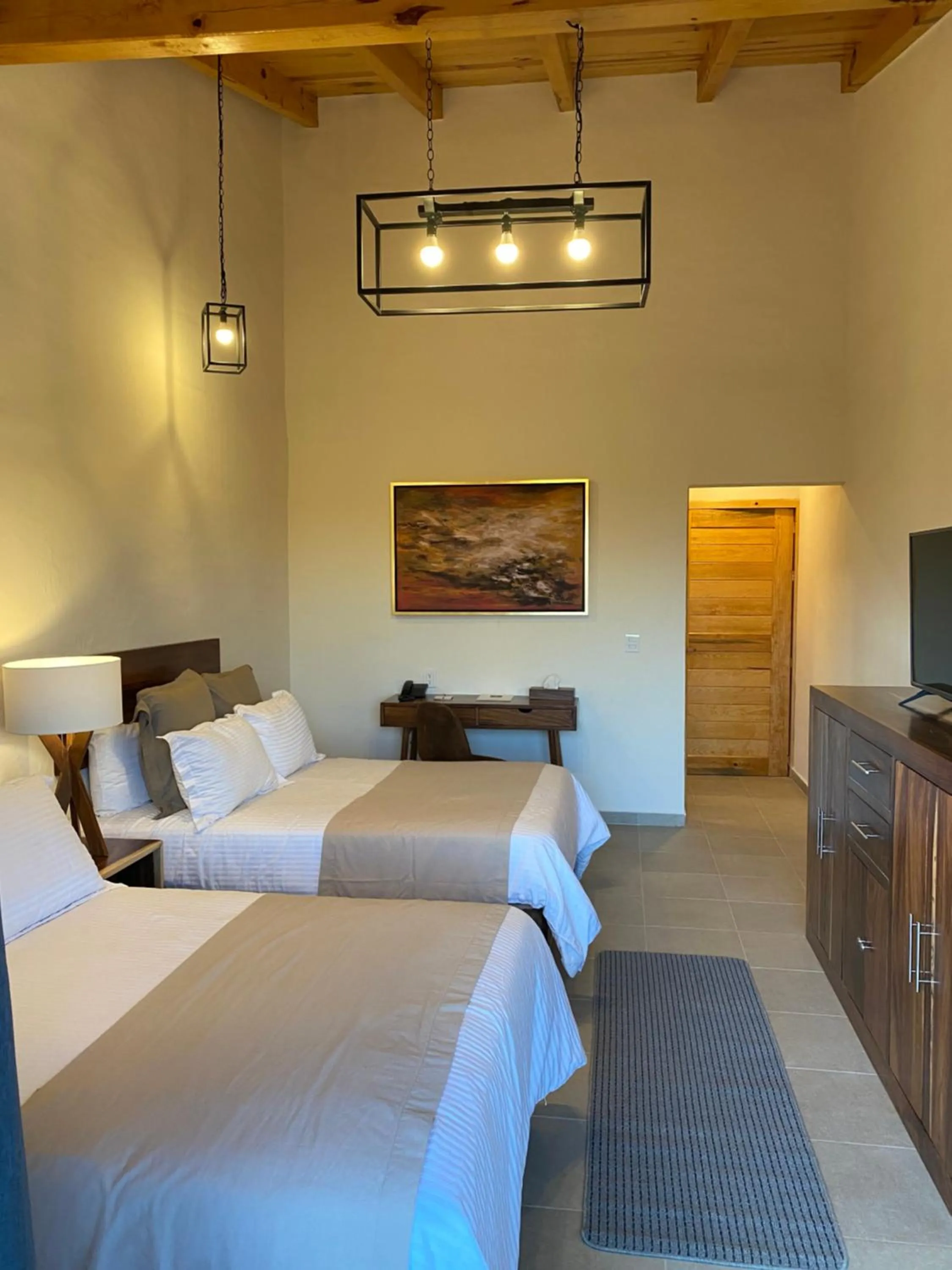 Bedroom, Bed in Hotel Quinta del Bosque