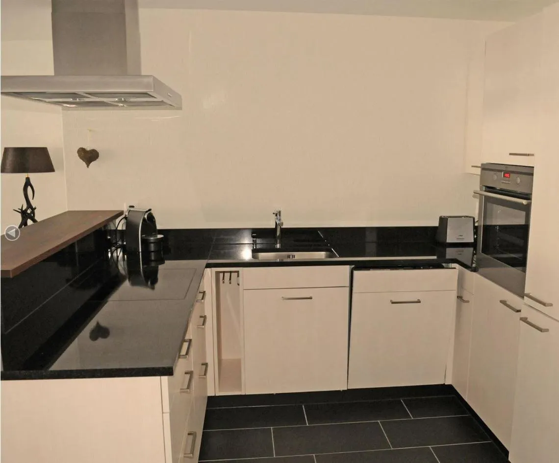 Kitchen or kitchenette in Belle Epoque Hotel Victoria & Apartments