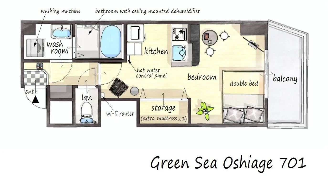 Green Sea Oshiage