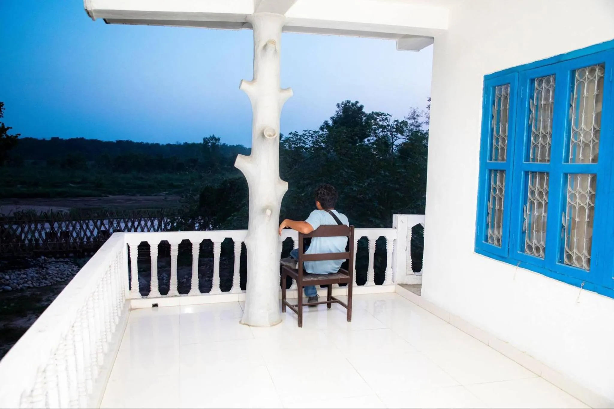 Balcony/Terrace in Hotel Misty Nepal
