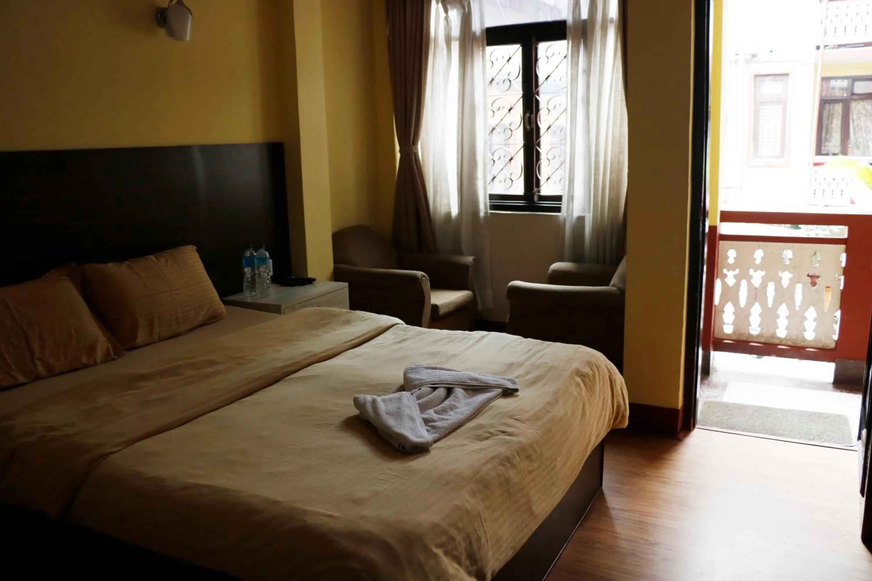 Bed in Hotel Yala Peak