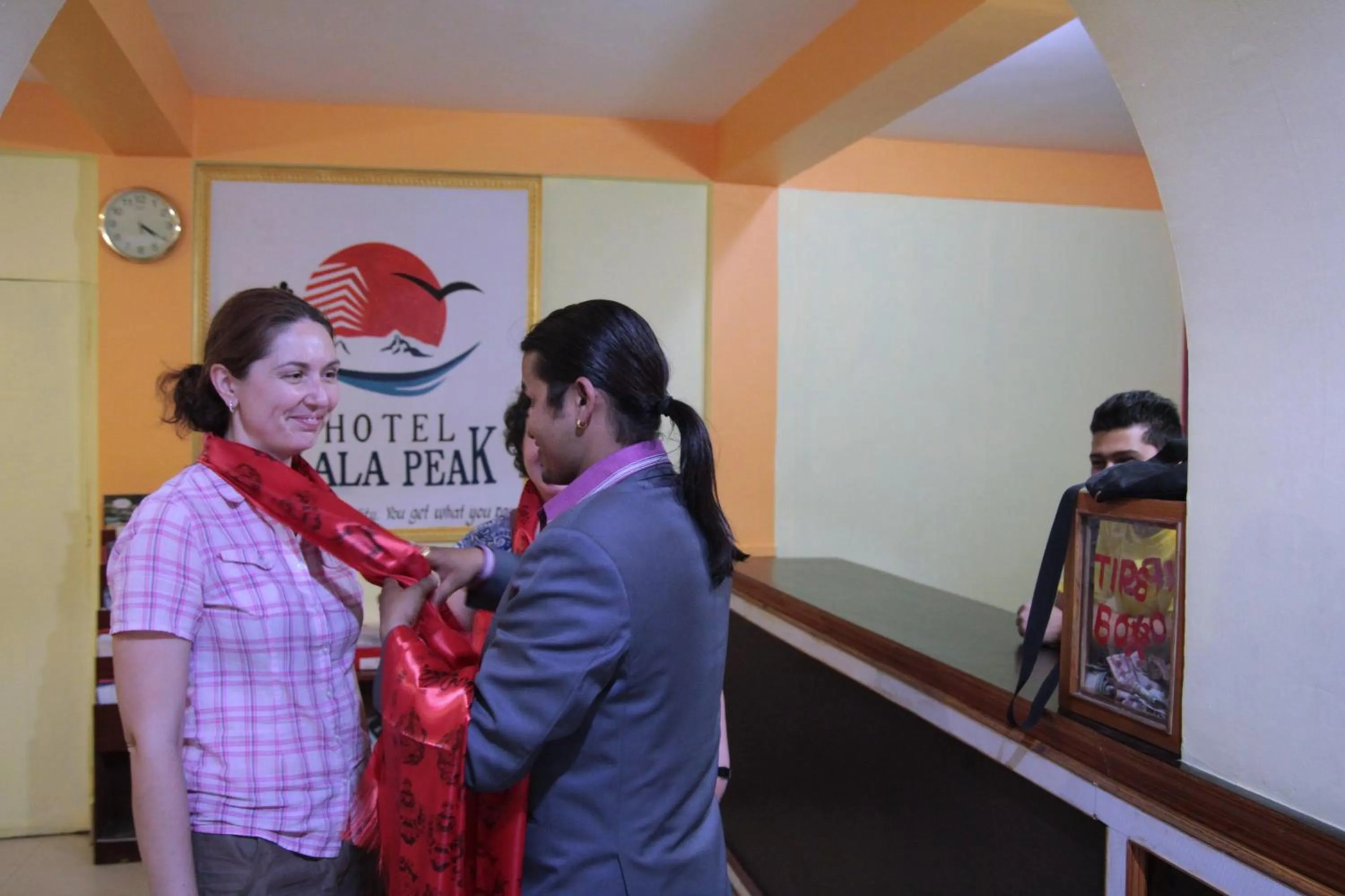 Guests in Hotel Yala Peak