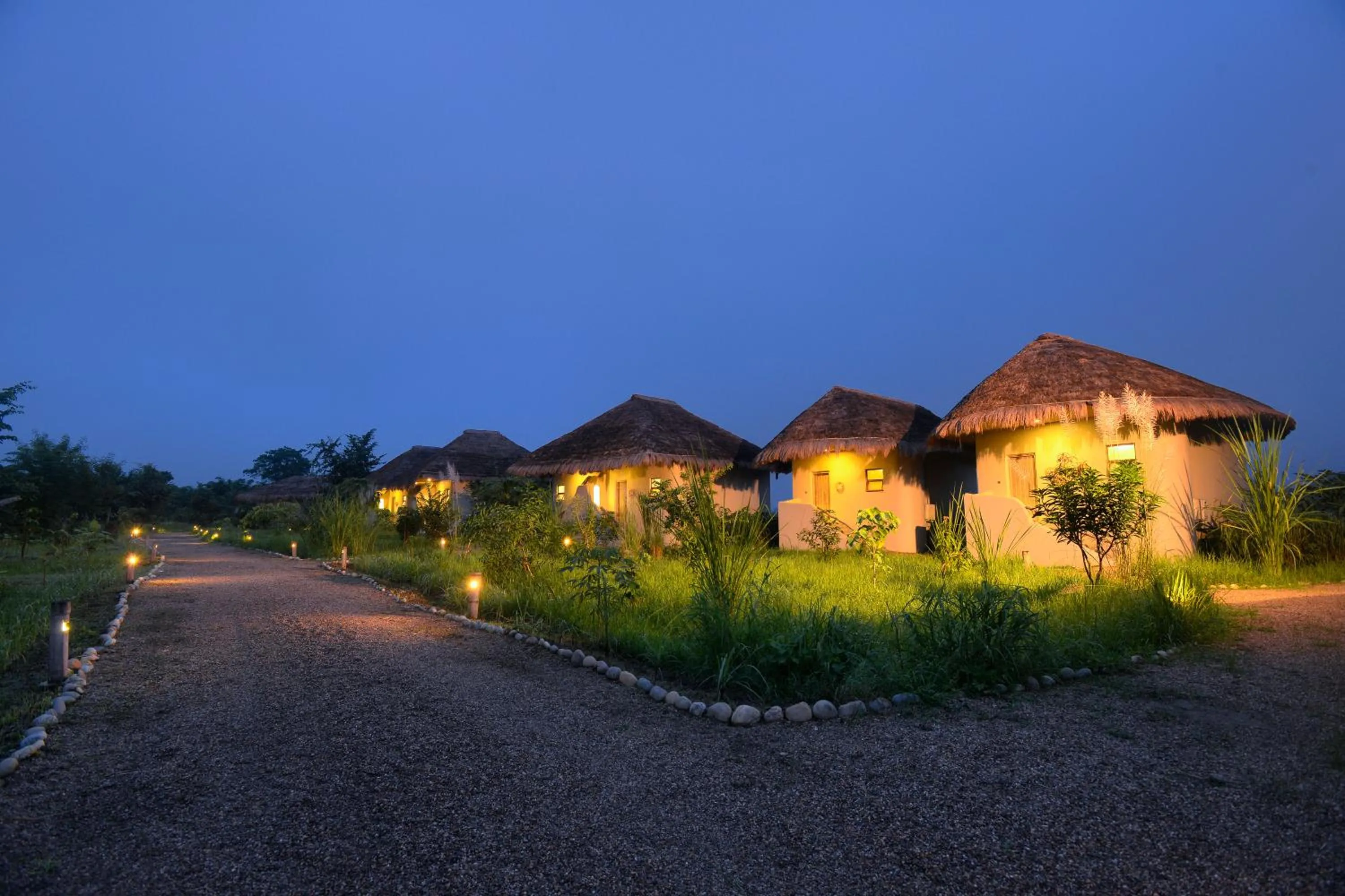 Property building in Barahi Jungle Lodge