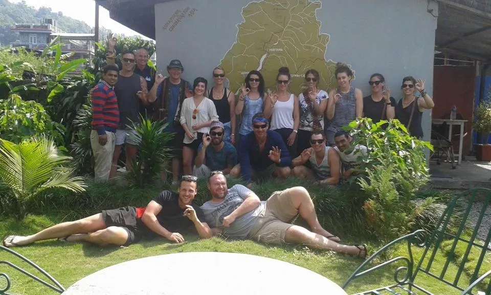 People in Hotel Mandala