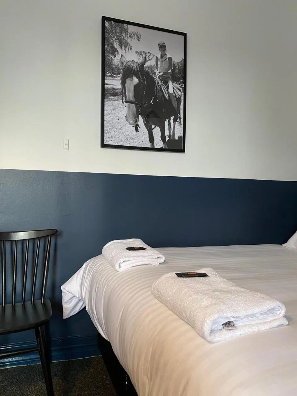 Bed in Royal Hotel Oberon