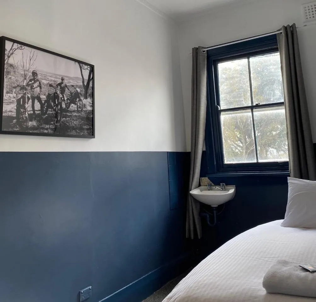 Bed in Royal Hotel Oberon