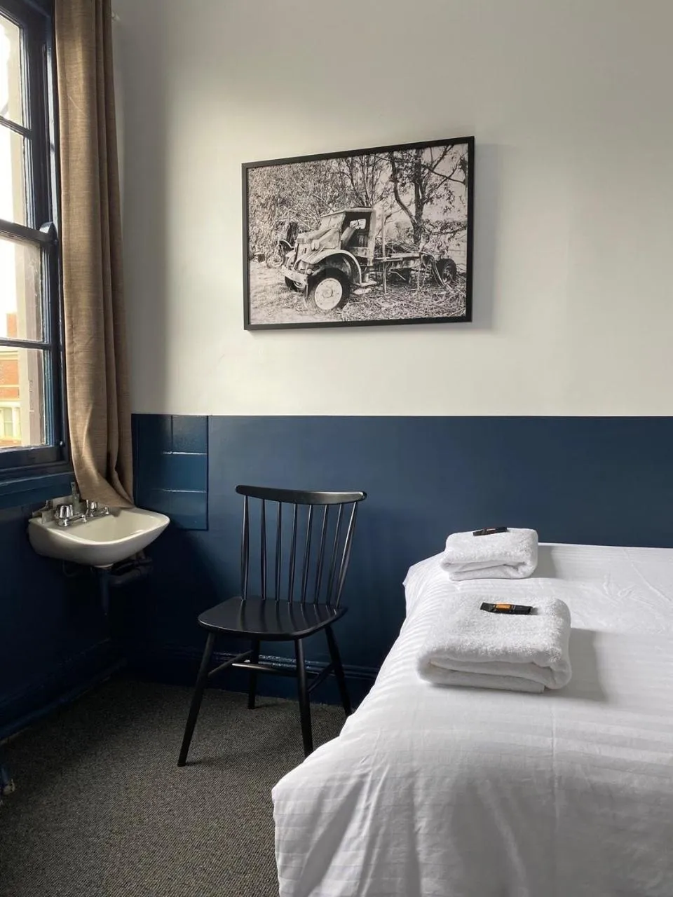 Bed in Royal Hotel Oberon