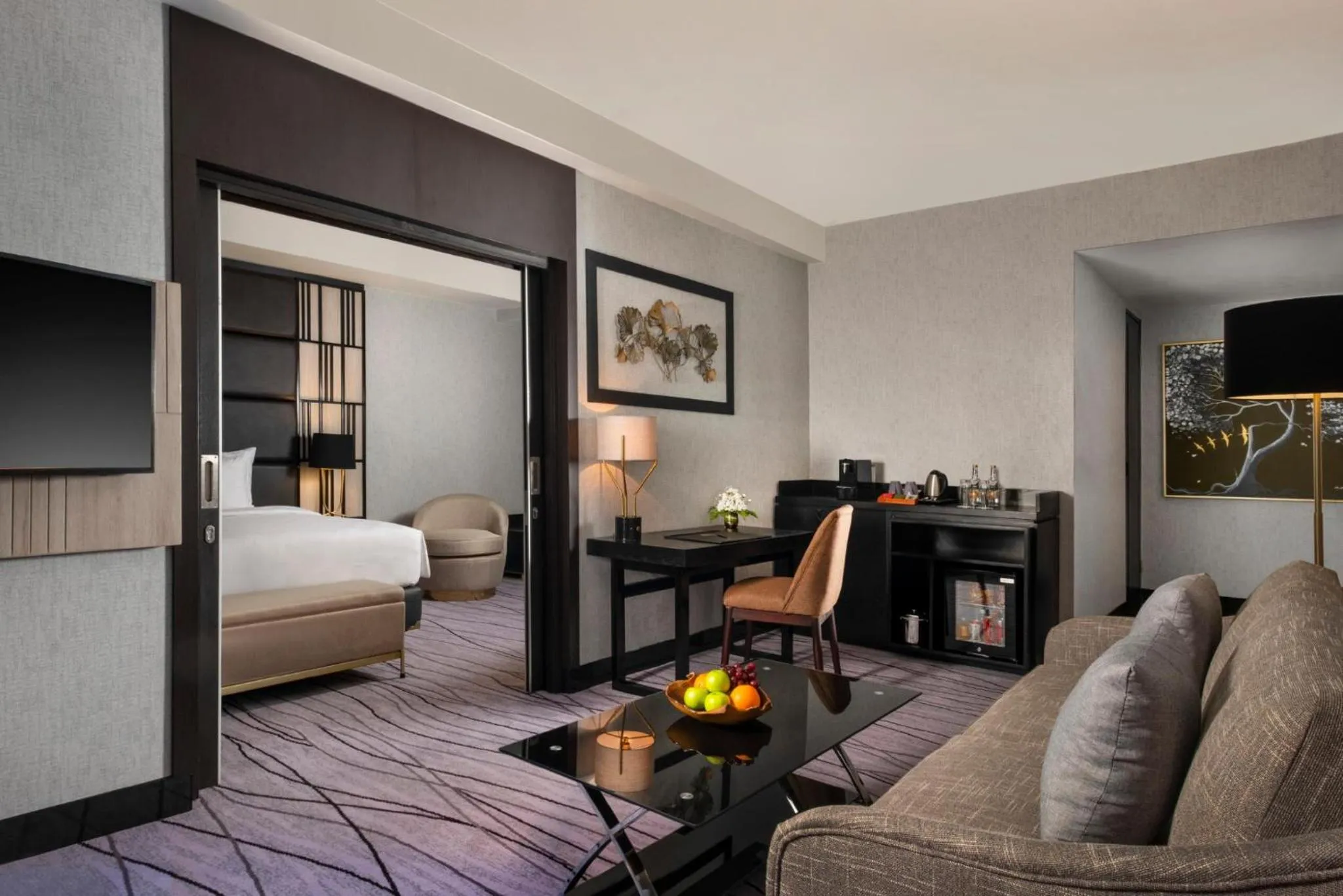 Bedroom, Bed in Grand Swiss-Belhotel Darmo