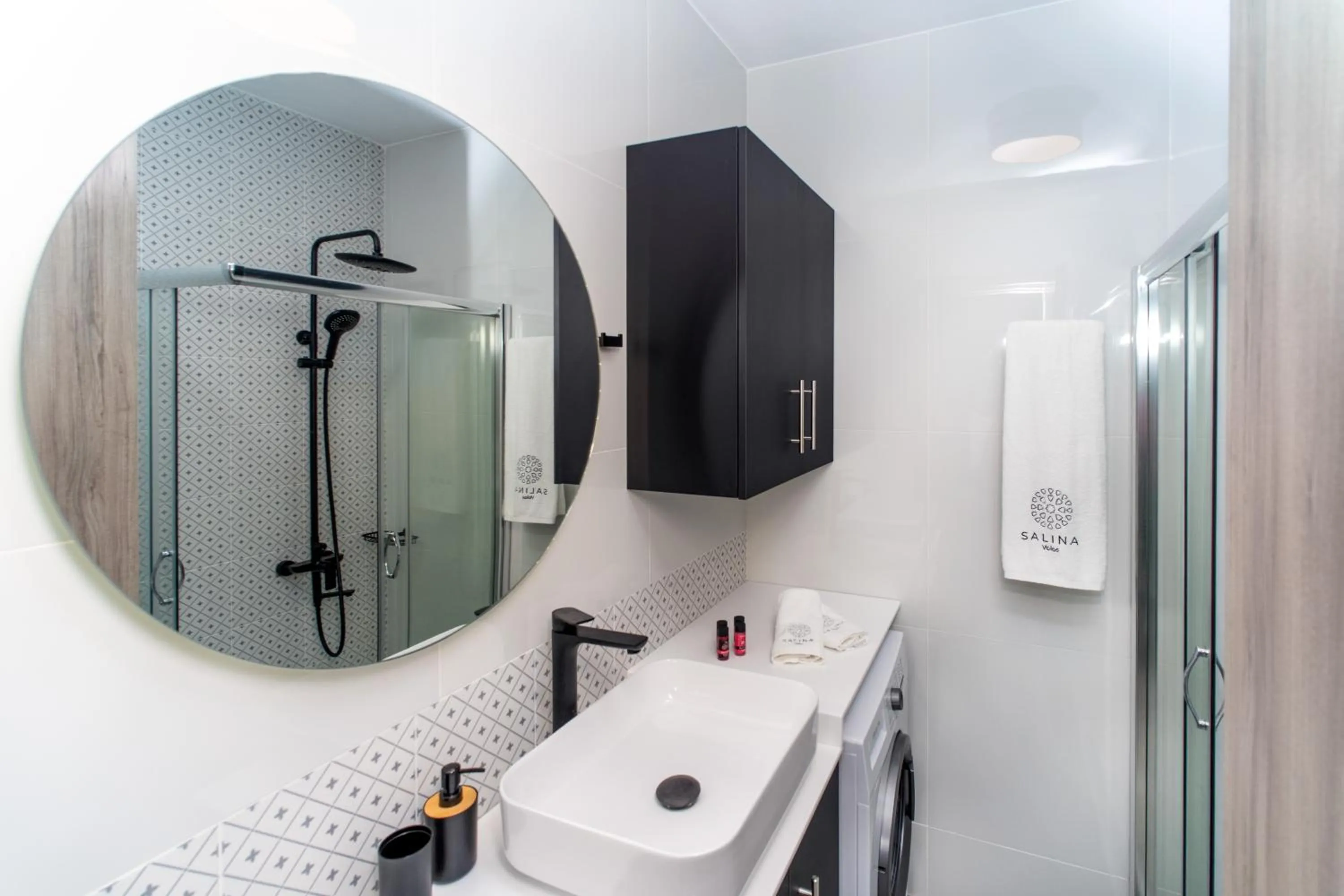 Bathroom in Salina Premium Residences Volos