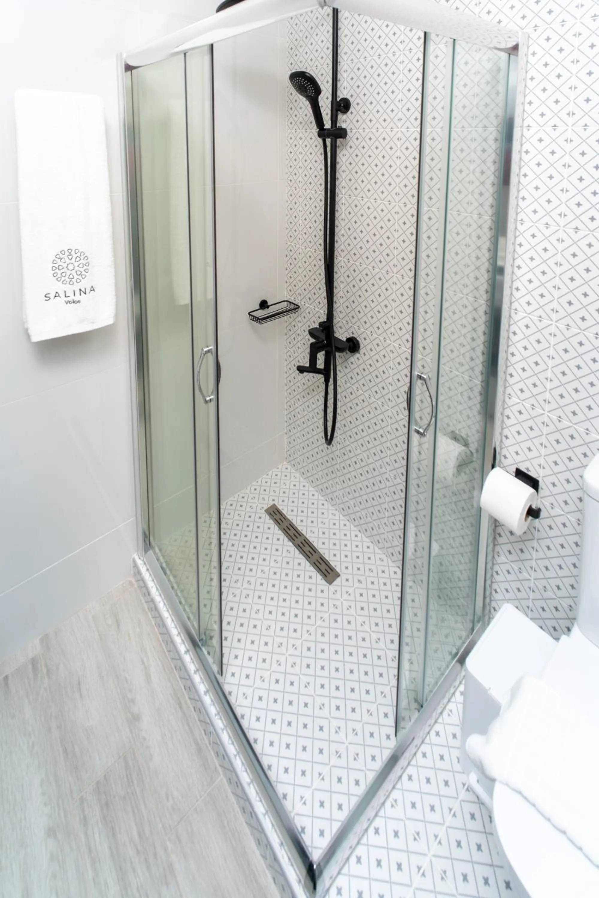 Bathroom in Salina Premium Residences Volos