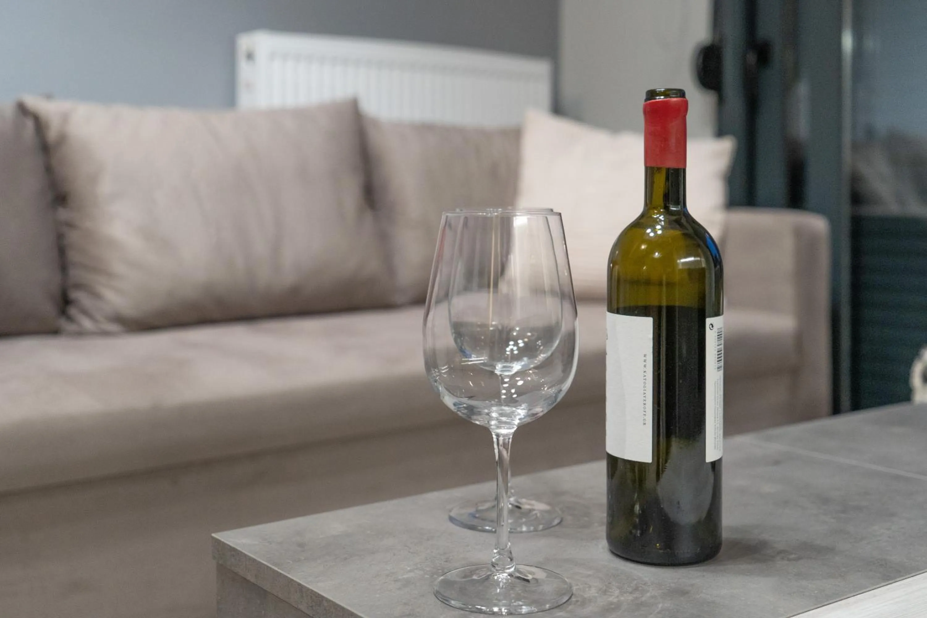 Living room in Salina Premium Residences Volos