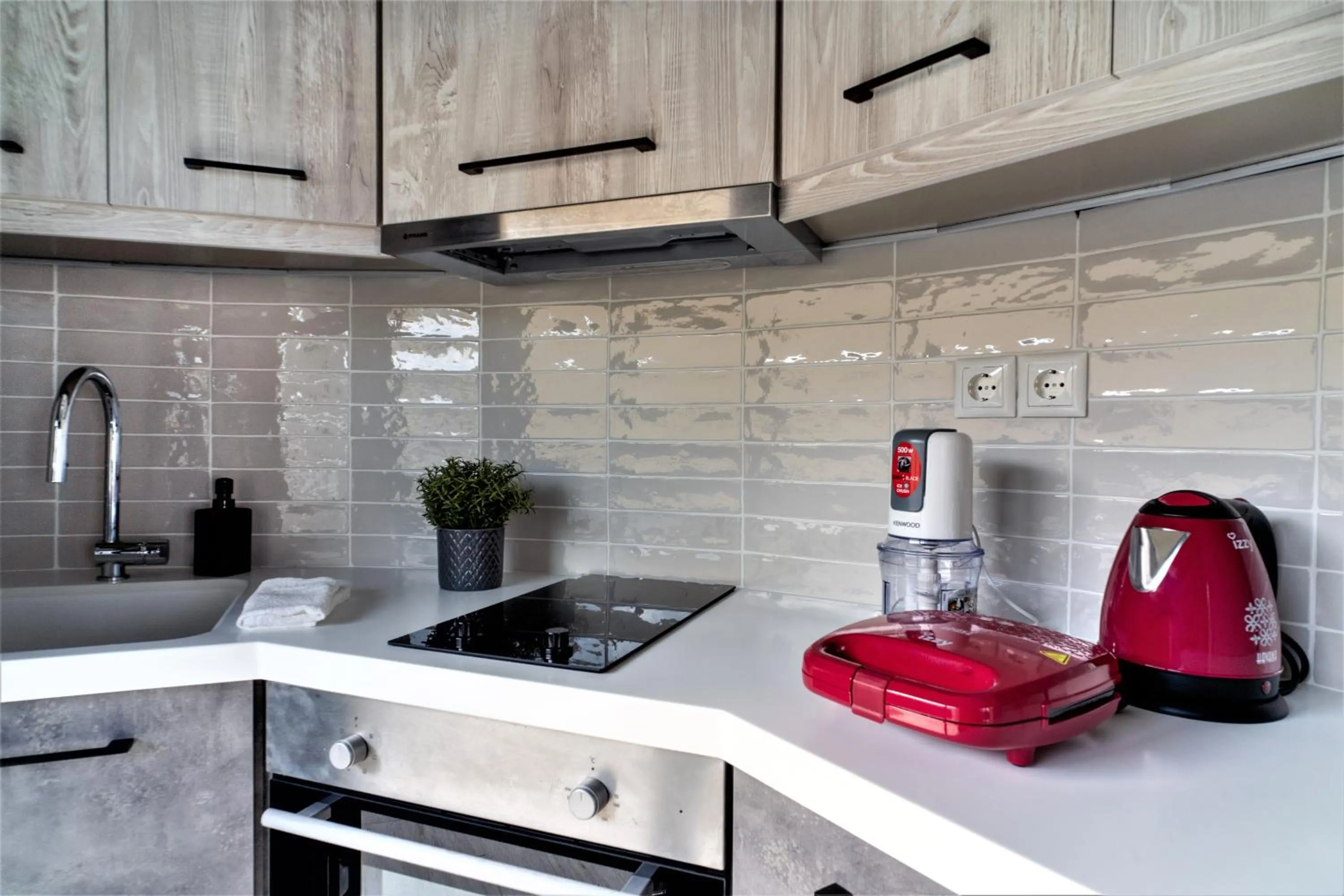 Kitchen or kitchenette in Salina Premium Residences Volos