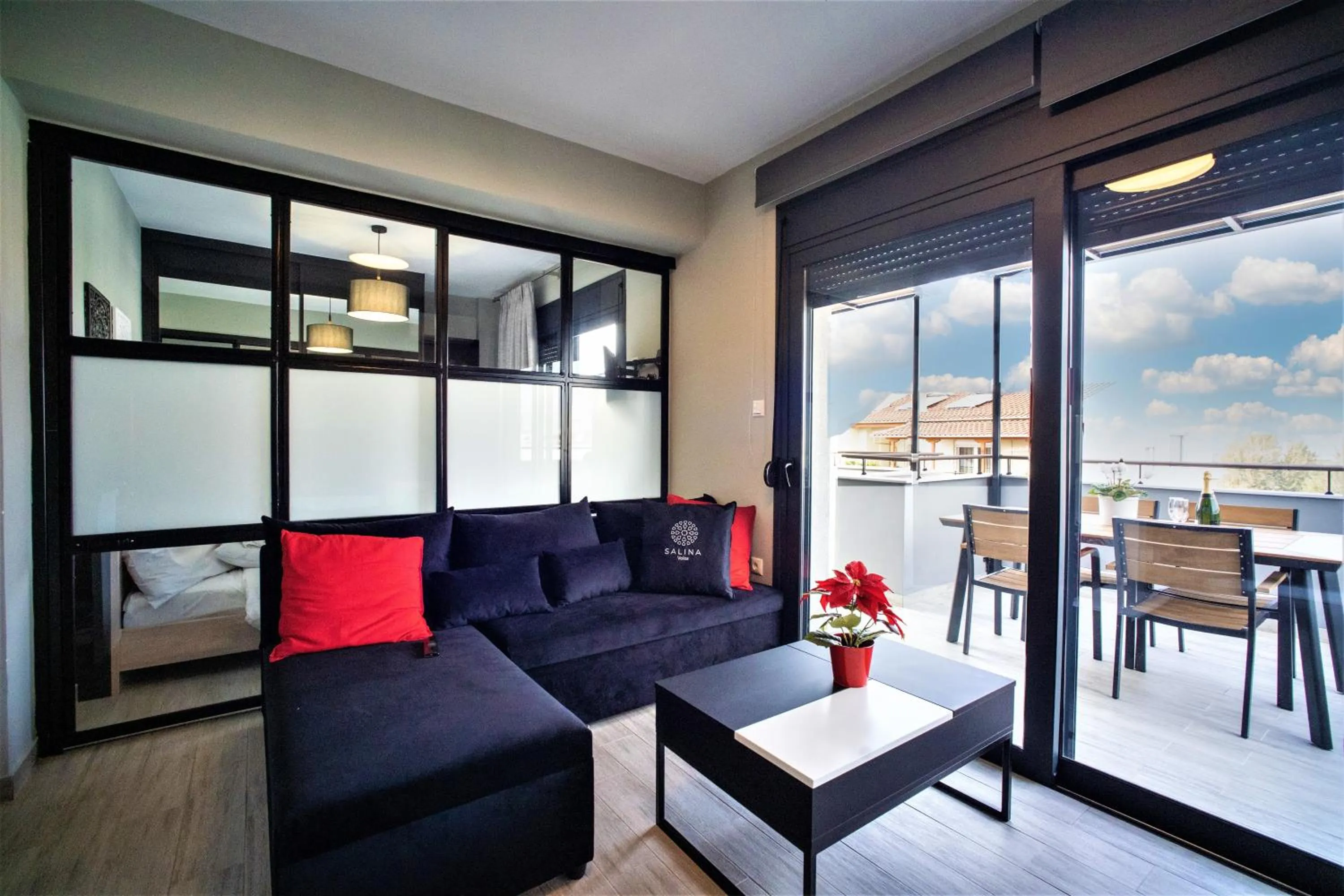 Living room in Salina Premium Residences Volos
