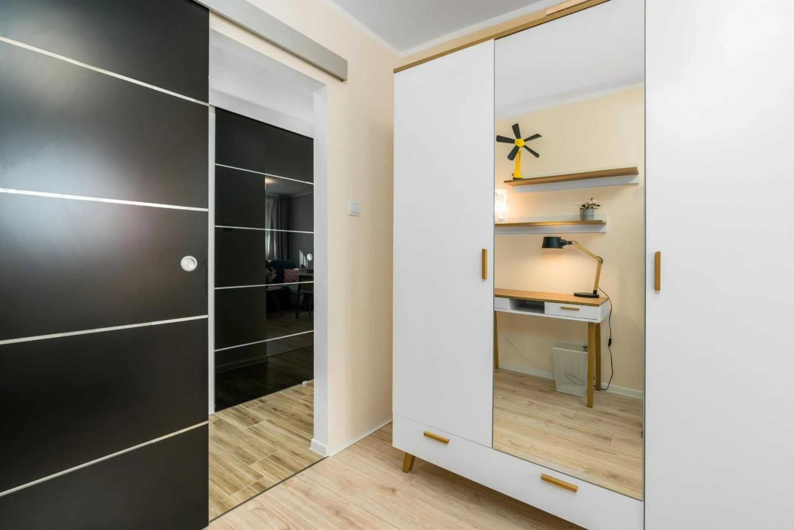 Floor plan in Apartment Poznan Park Cytadela by Noclegi Renters