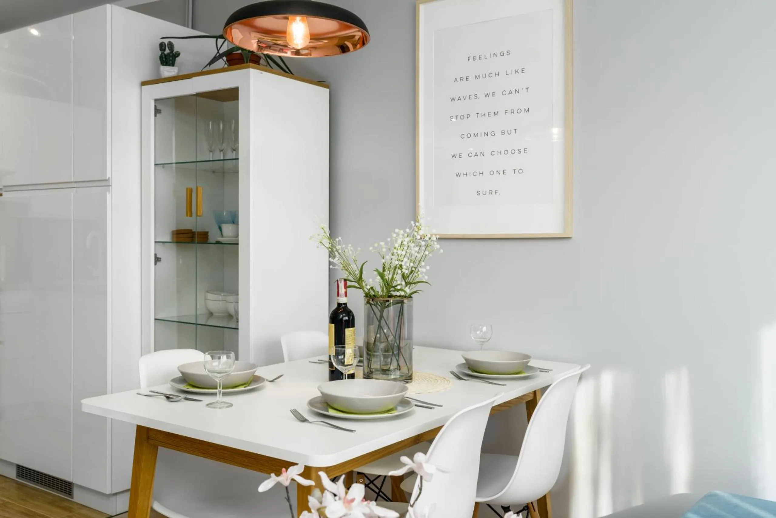 Kitchen or kitchenette in Apartment Poznan Park Cytadela by Noclegi Renters