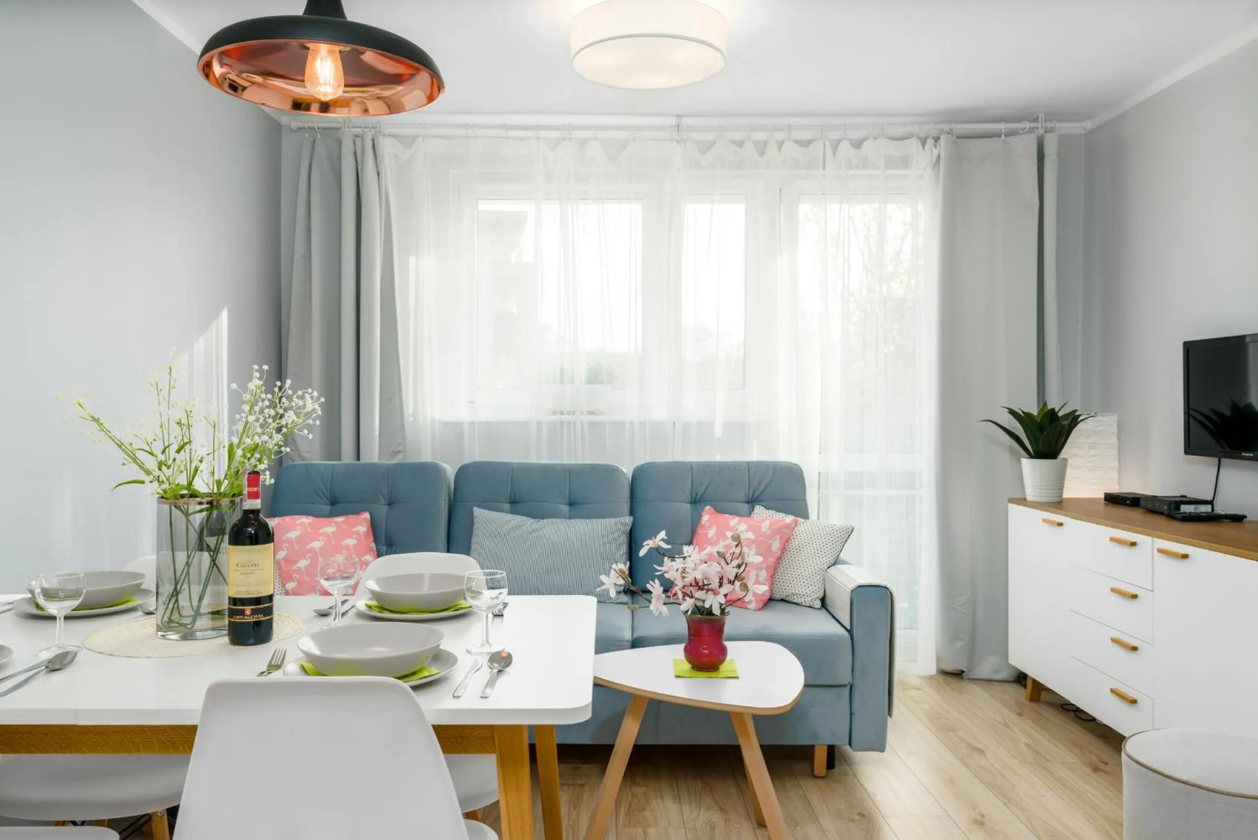 Living room in Apartment Poznan Park Cytadela by Noclegi Renters