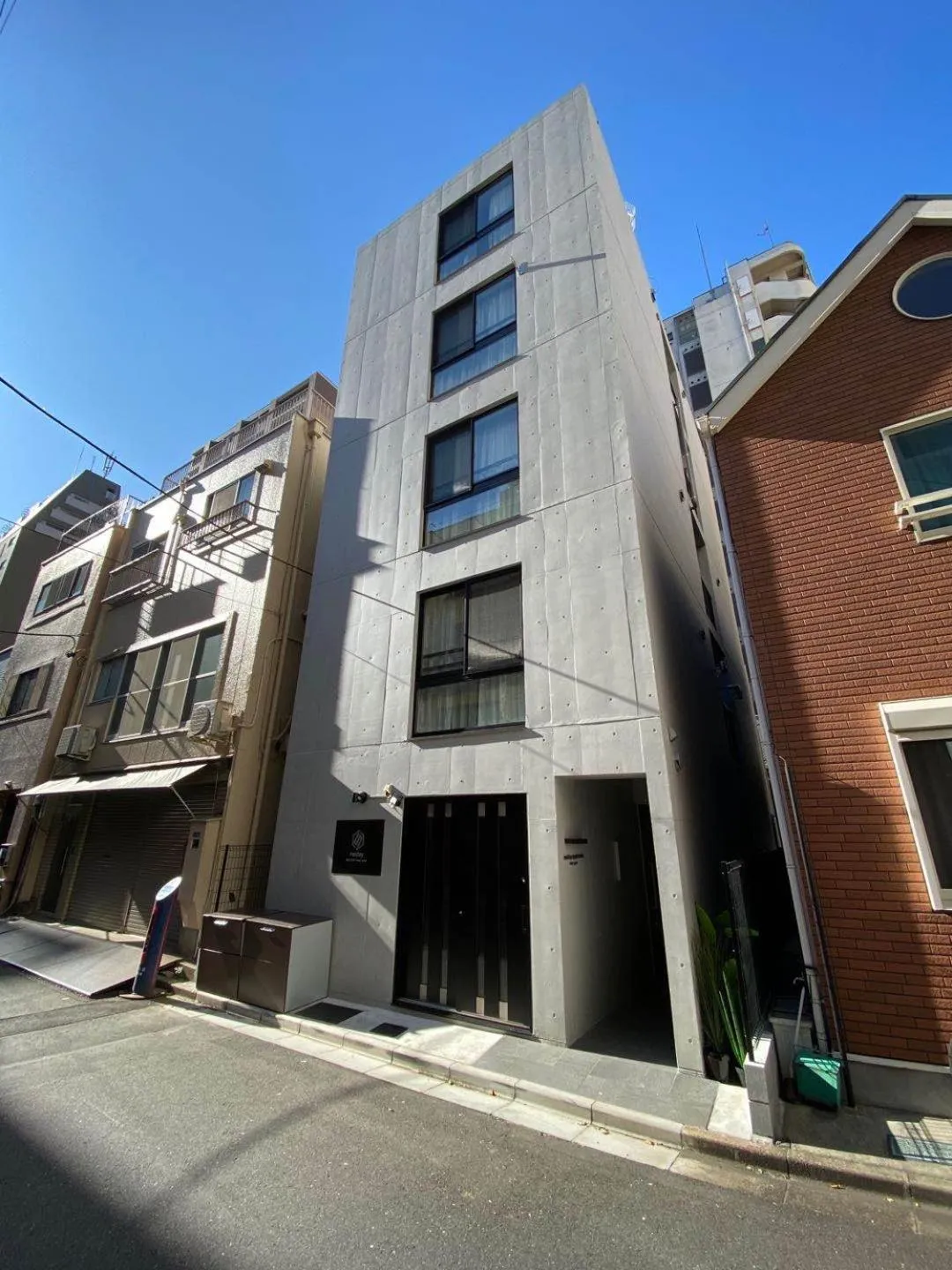 Facade/entrance in nestay apartment tokyo ginza