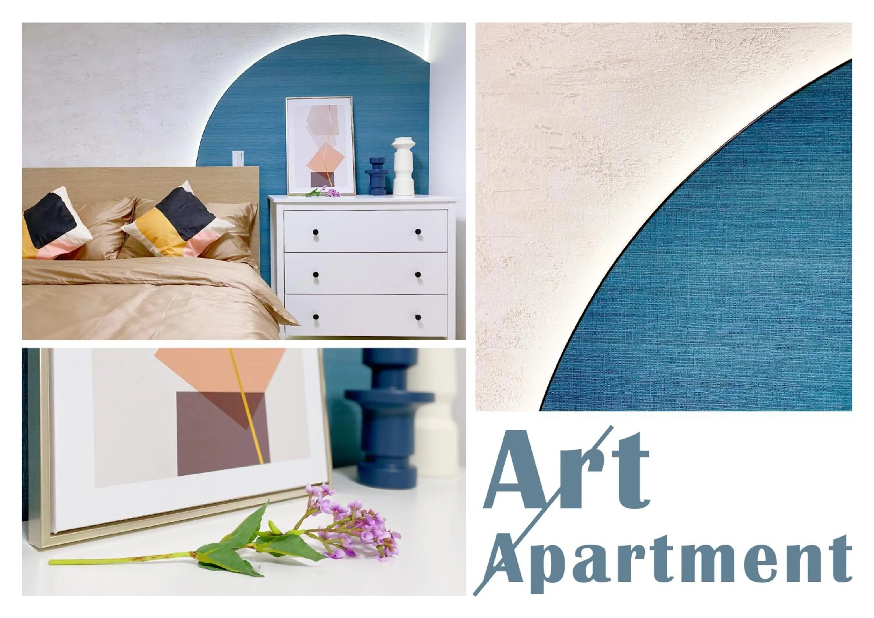 Bed in nestay apartment tokyo ginza