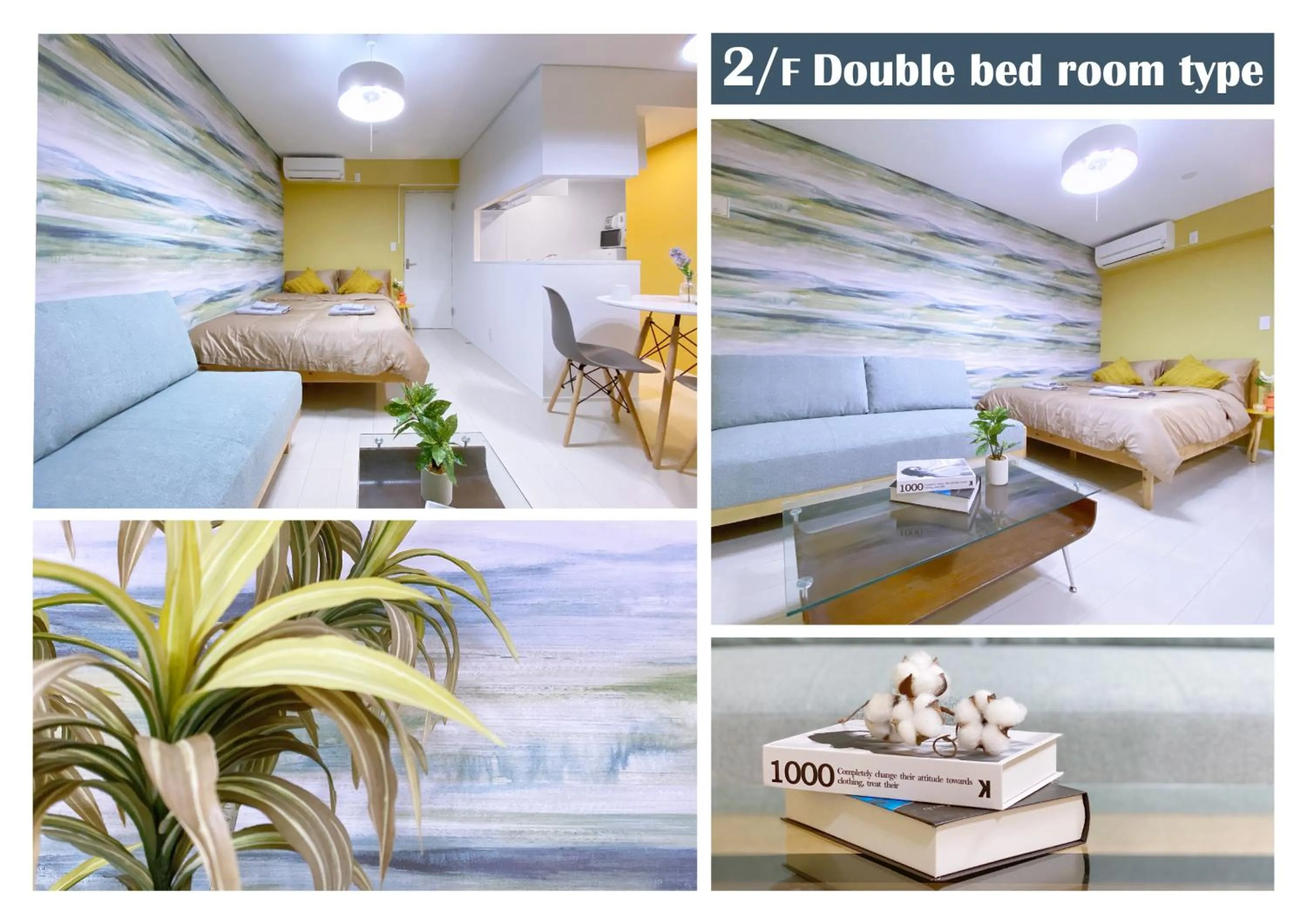 Bed in nestay apartment tokyo ginza