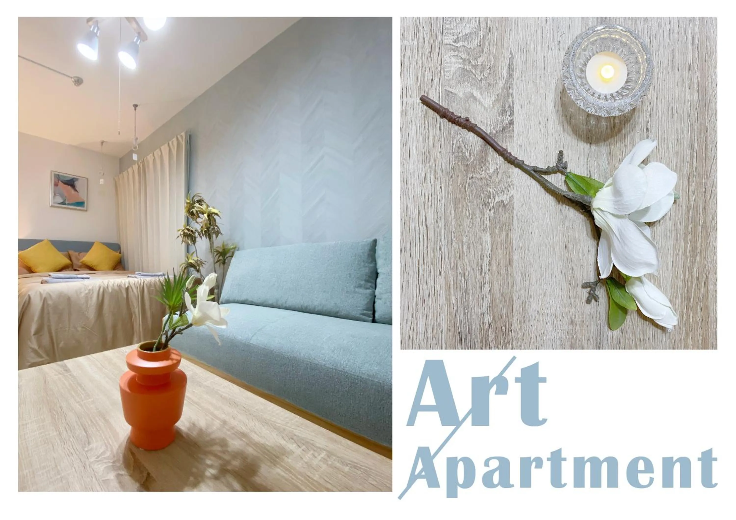 Living room in nestay apartment tokyo ginza