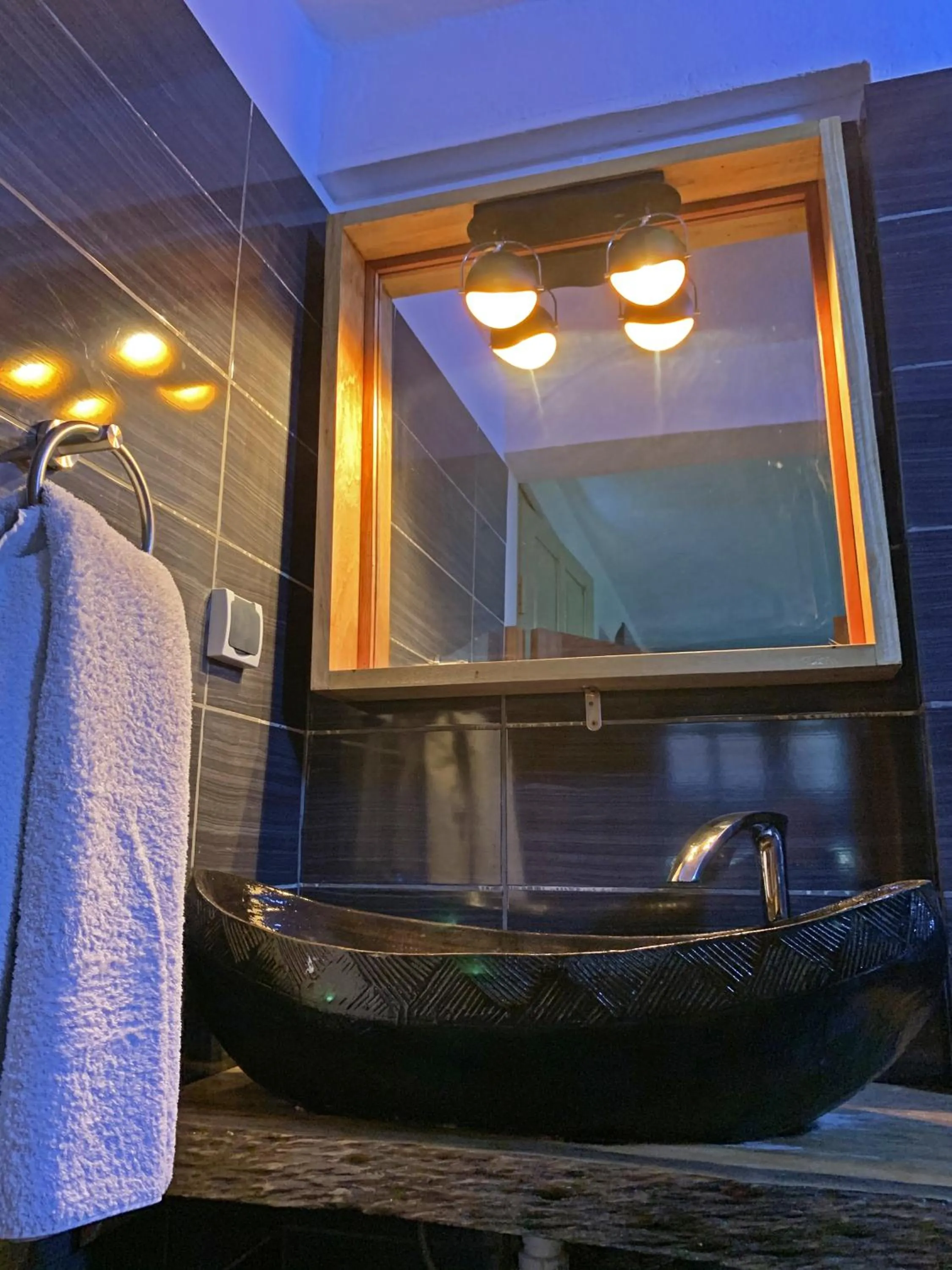 Bathroom in Hotel Blawa