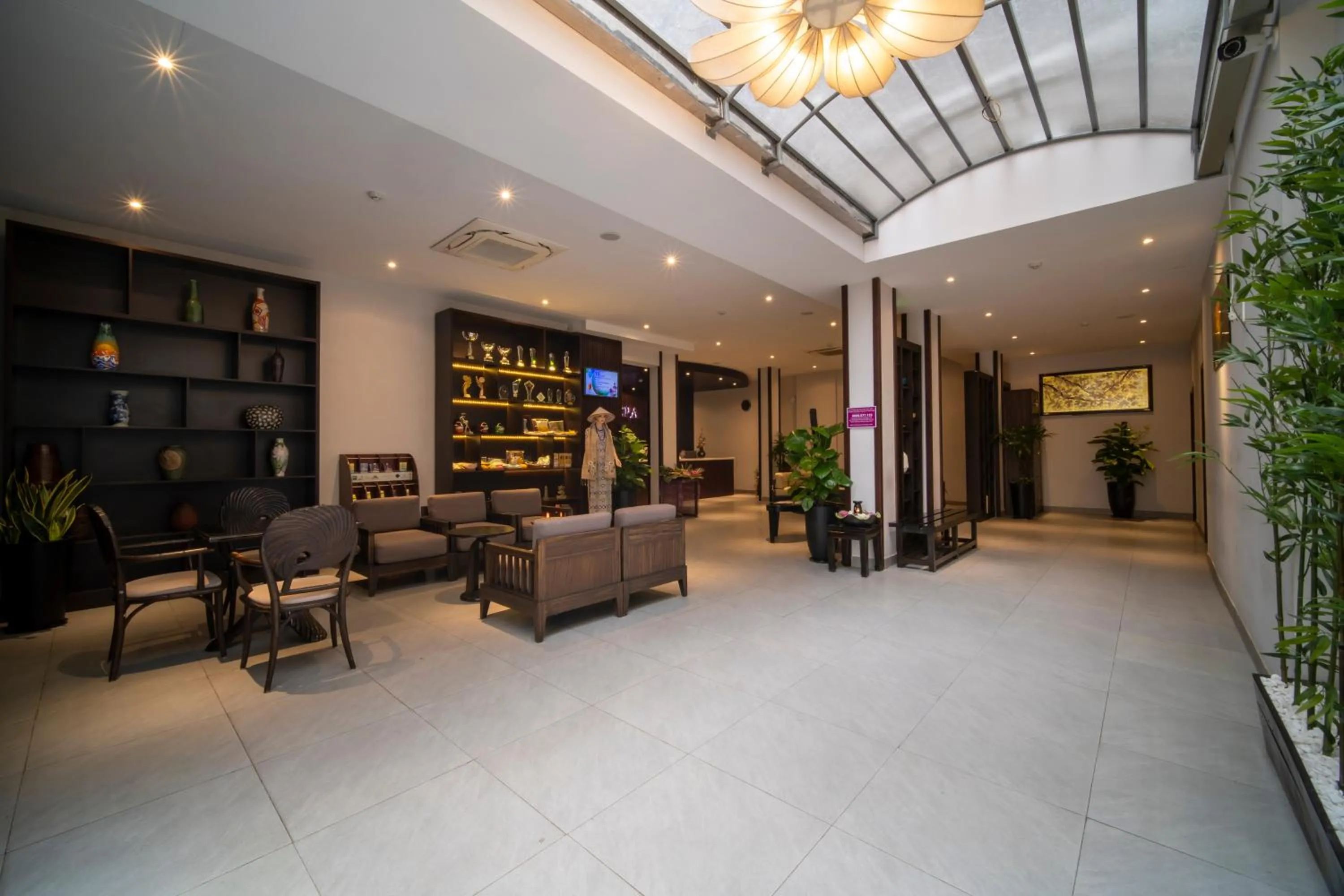 Living room in Sen Spa Service Apartment