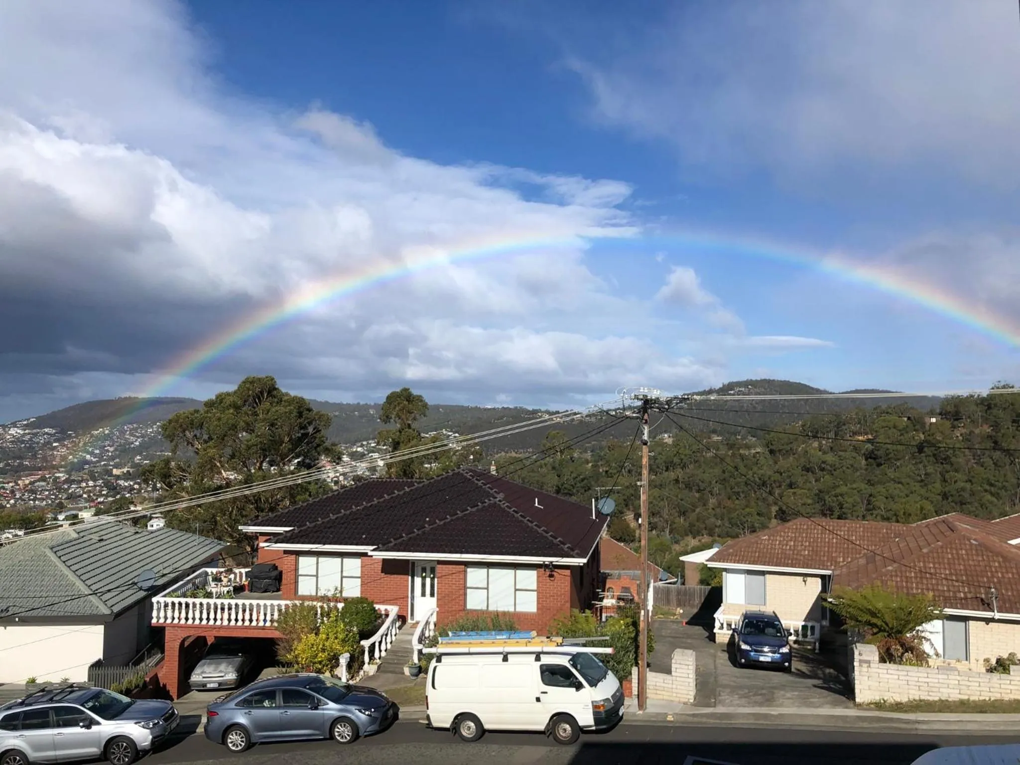 Natural landscape in Hobart View