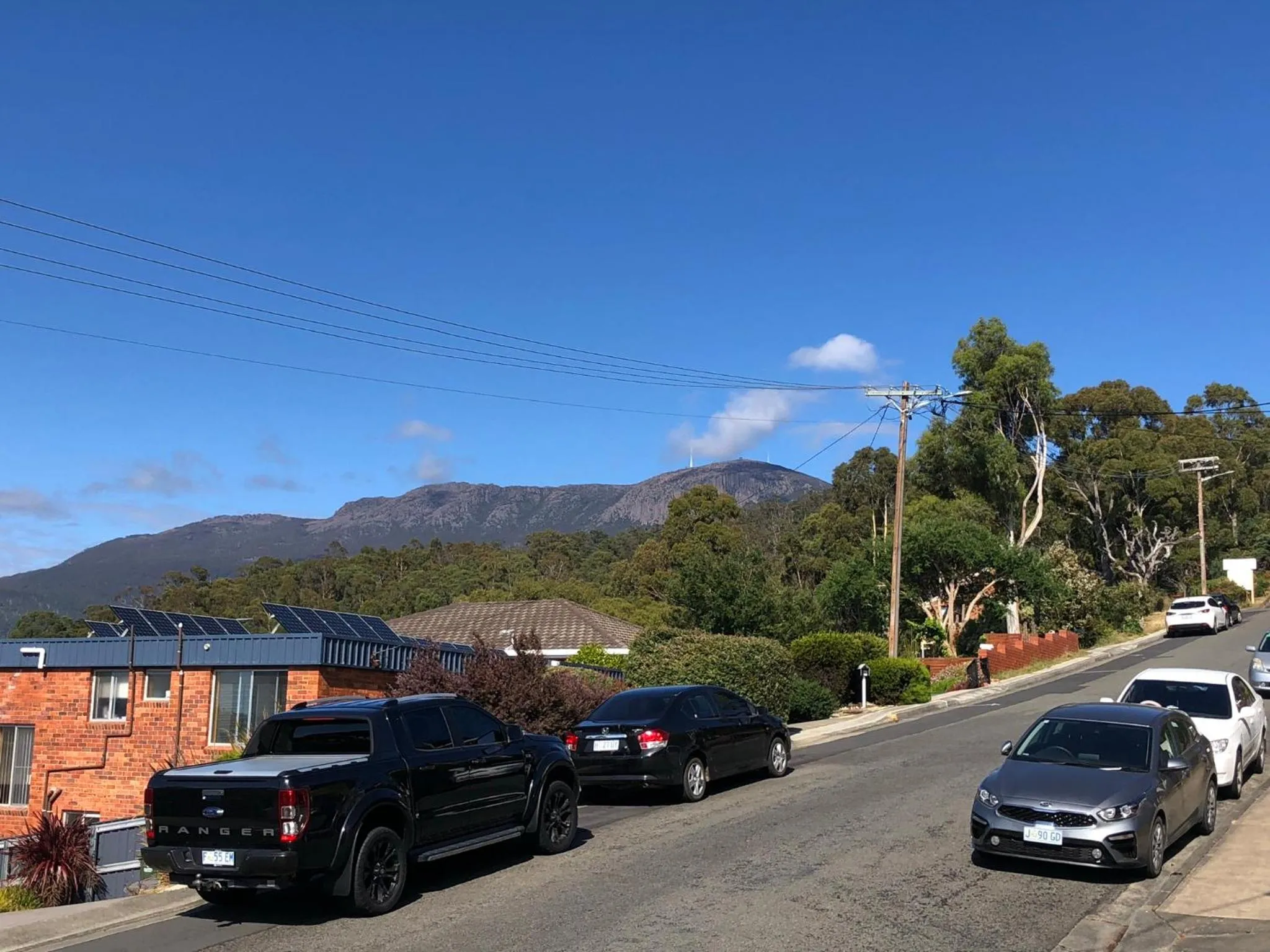 Parking in Hobart View