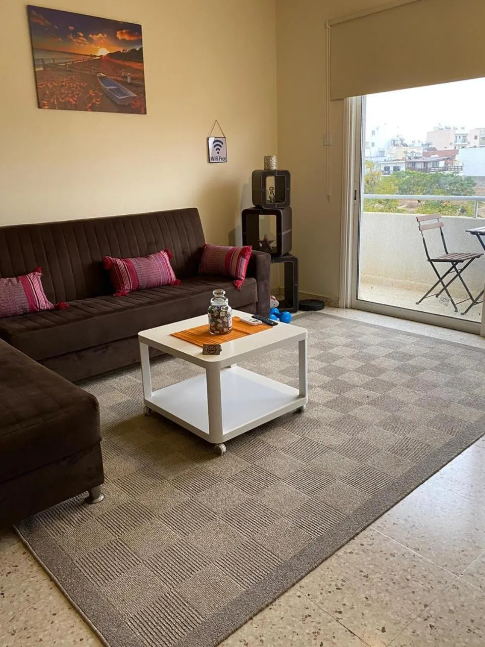 Bedroom in Larnaca Comfort Rooms With Smart TV & Netflix